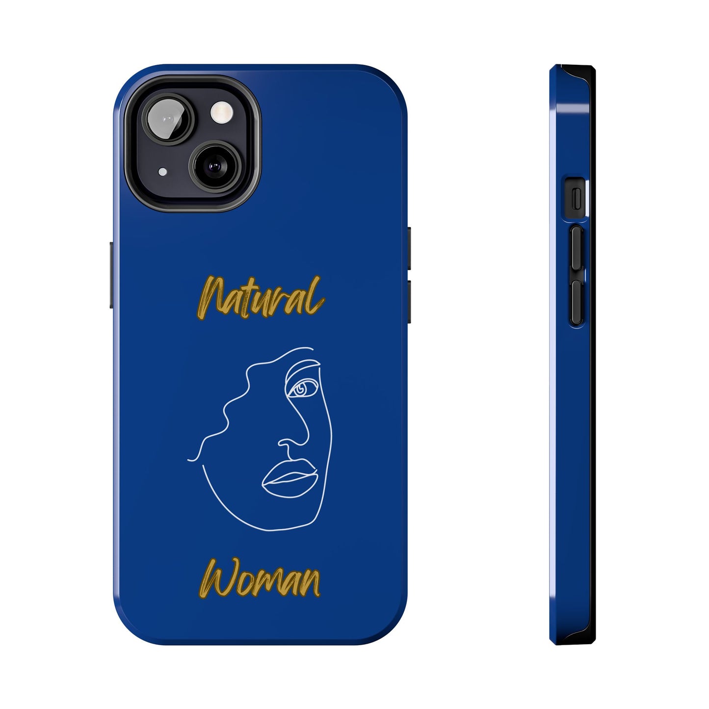 Natural Woman Peekaboo (WL)Tough Phone Cases DARK BLUE