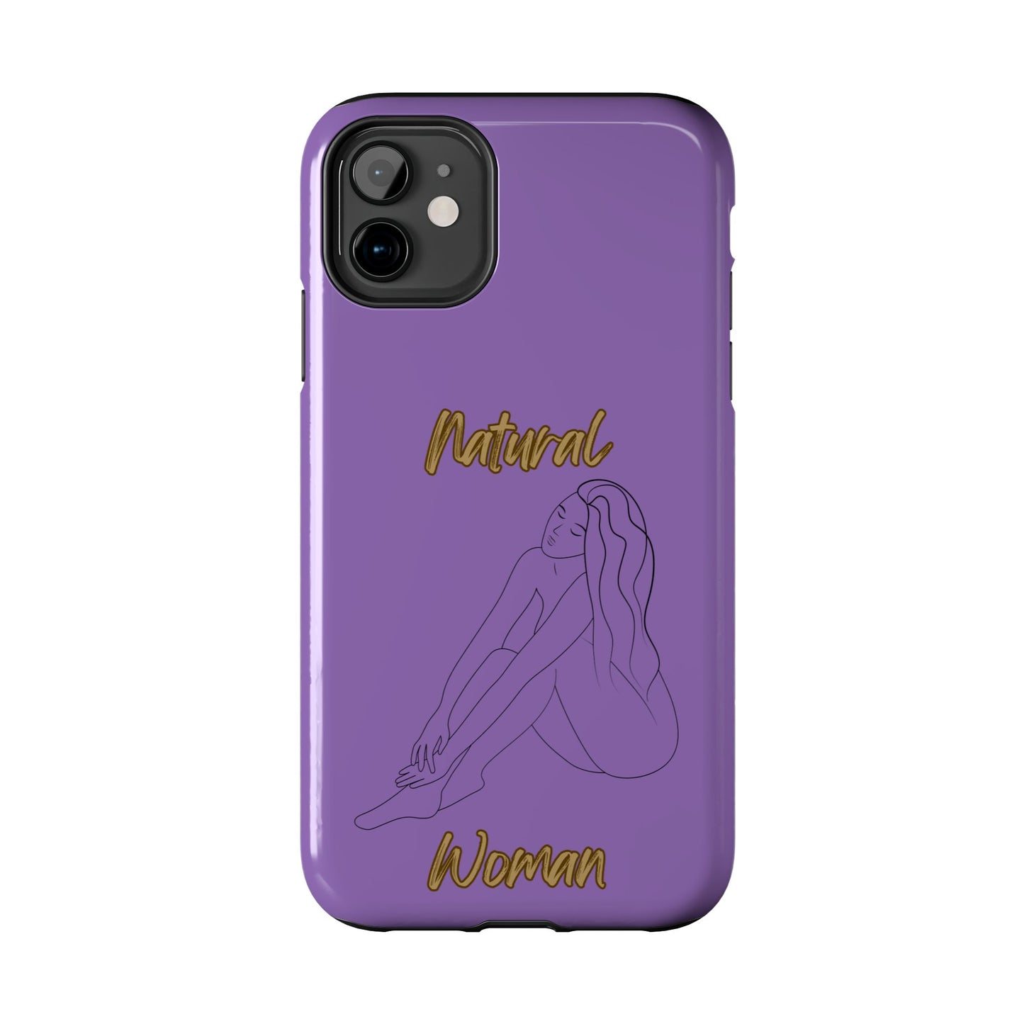 Natural Woman Beauty (BL) Tough Phone Cases LIGHT PURPLE