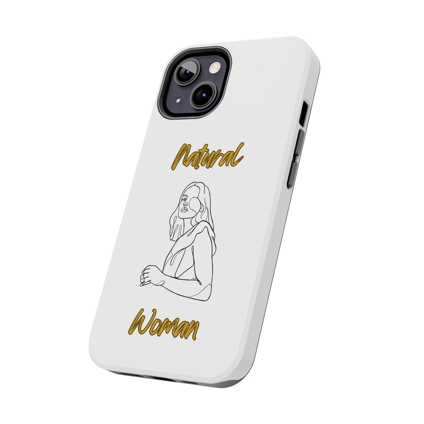 Natural Woman Care Free (BL)Tough Phone Cases WHITE