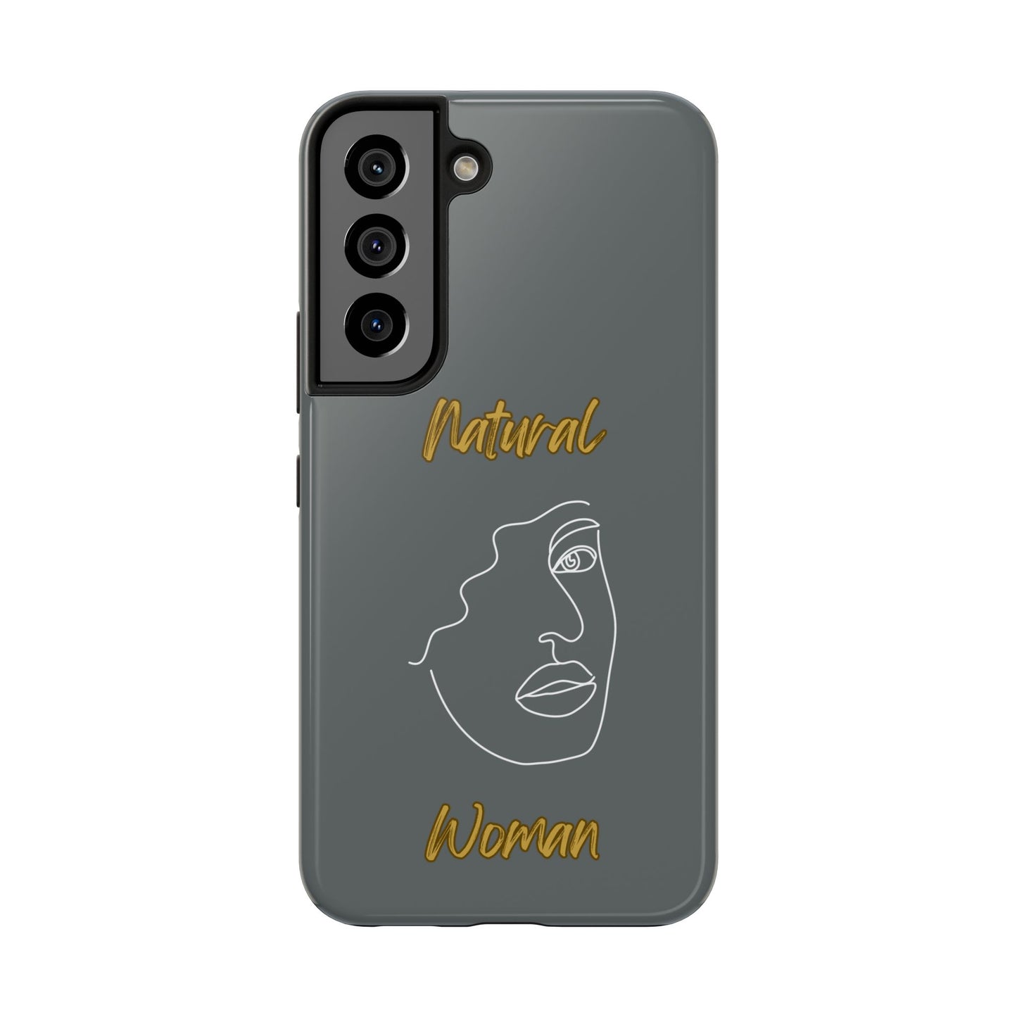 Natural Woman Peekaboo (WL)Tough Phone Cases DARK GREY