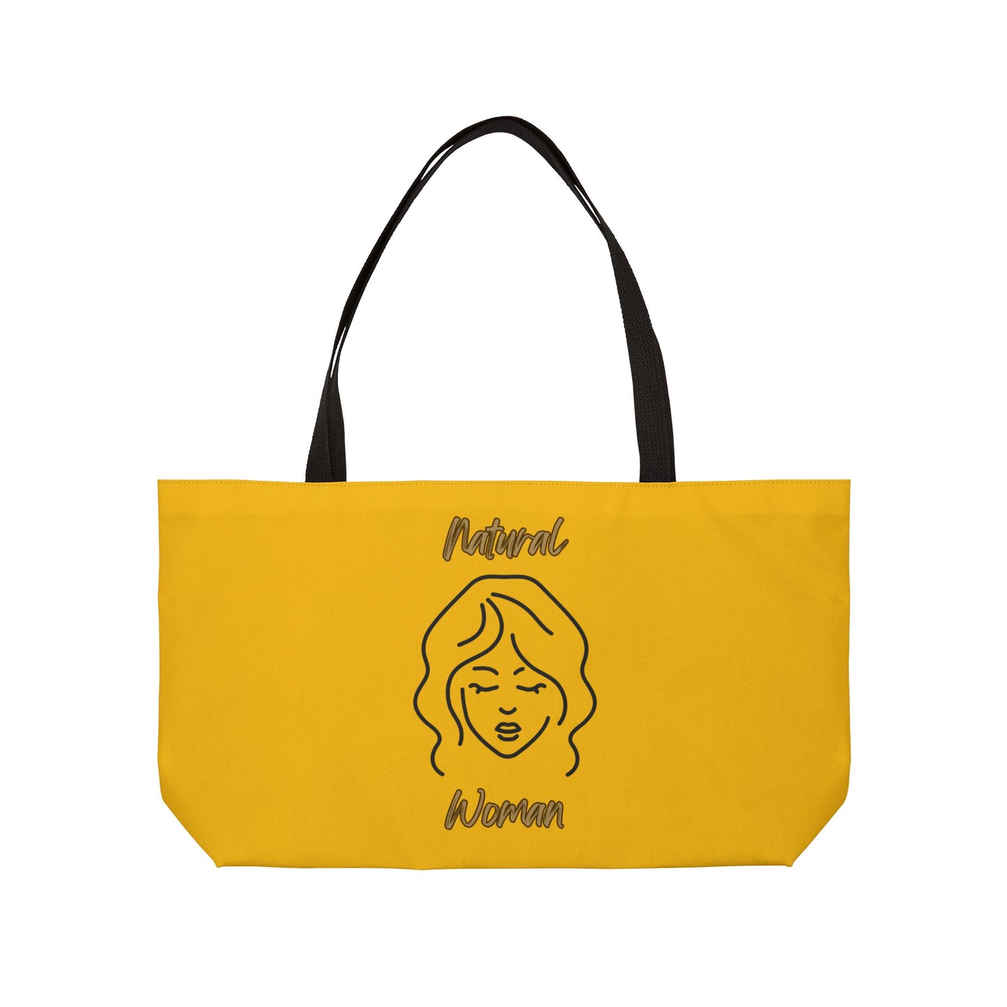 Natural Woman Modest (BL) Weekender Tote Bag YELLOW