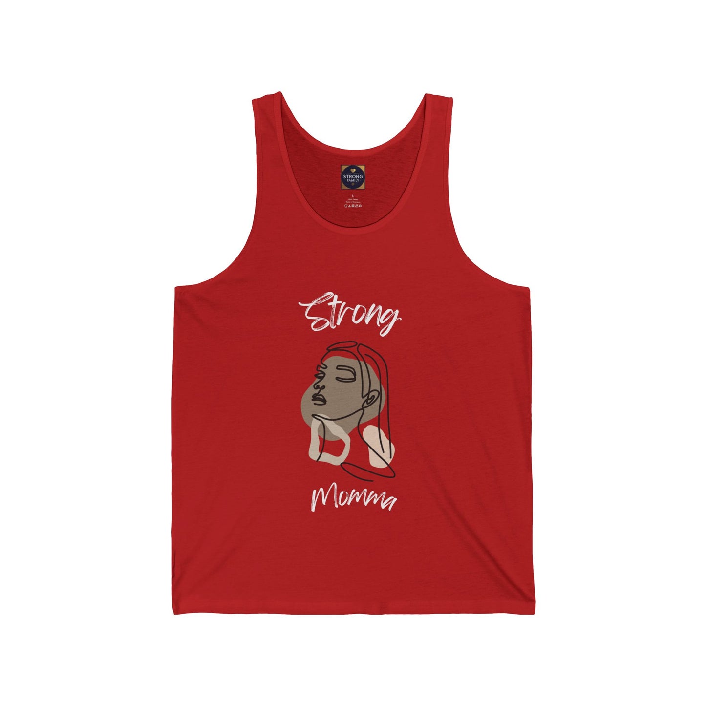 Strong Momma Jersey Tank (WL)