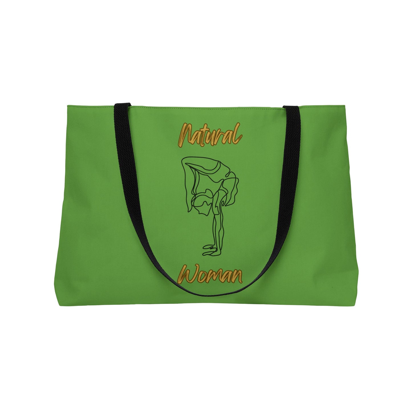 Natural Woman Flexible (BL) Weekender Tote Bag GREEN