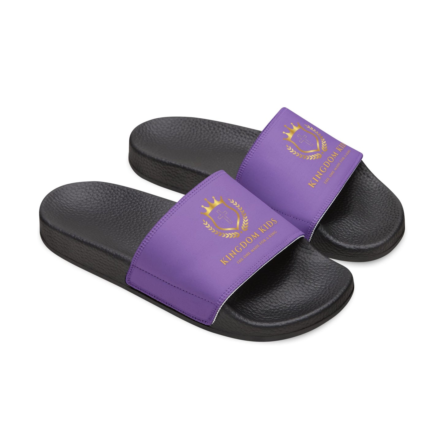 Kingdom Kids Youth Removable-Strap Sandals (Light Purple)