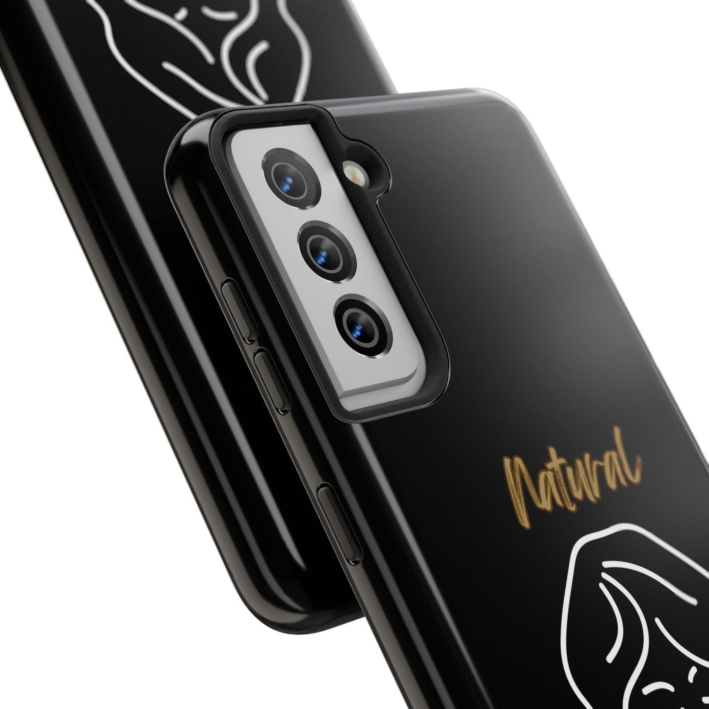 Natural Woman Modest (WL)Tough Phone Cases BLACK