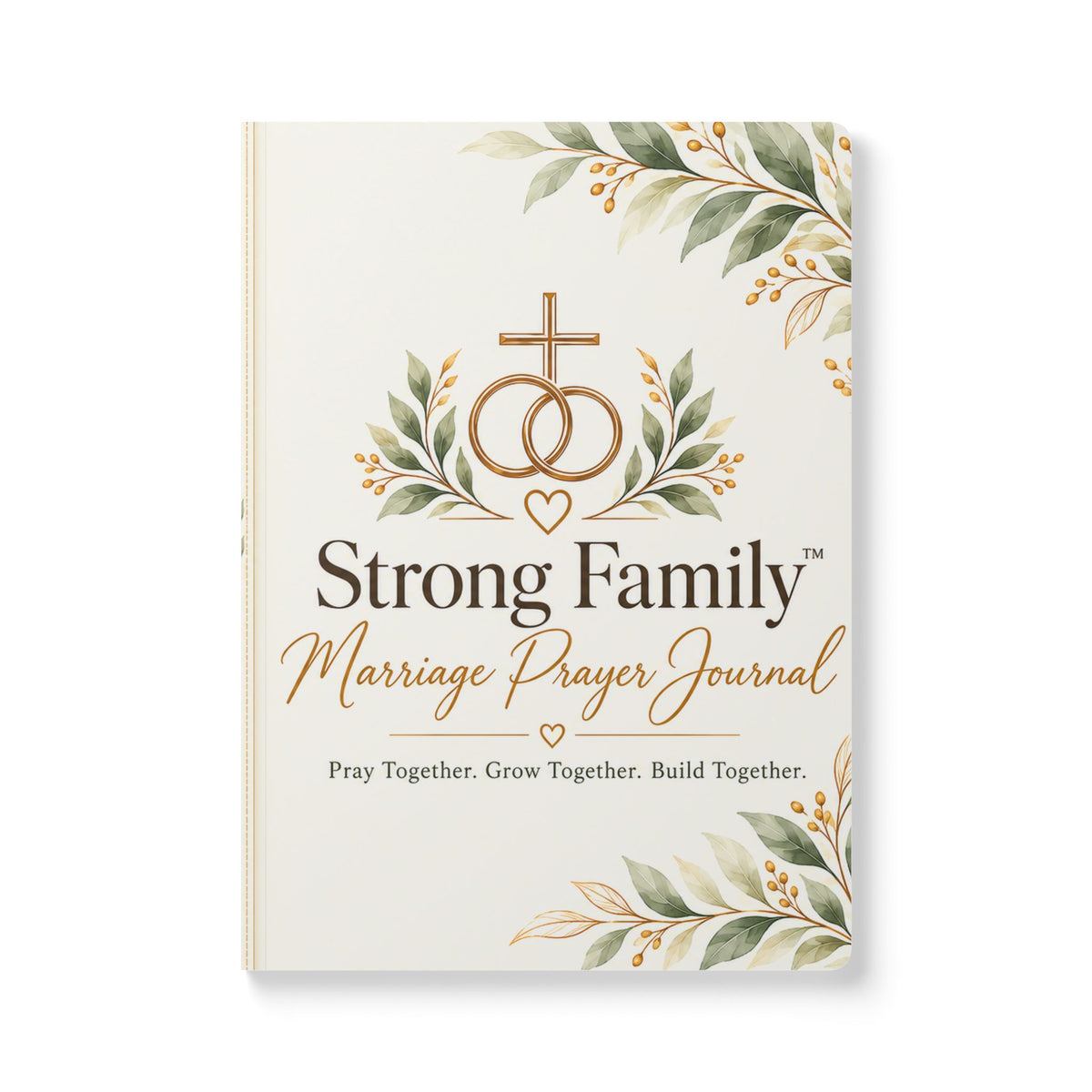 Strong Family Marriage Prayer Journal – Christian Couples Prayer & Scripture Journal, Wedding or Anniversary Gift