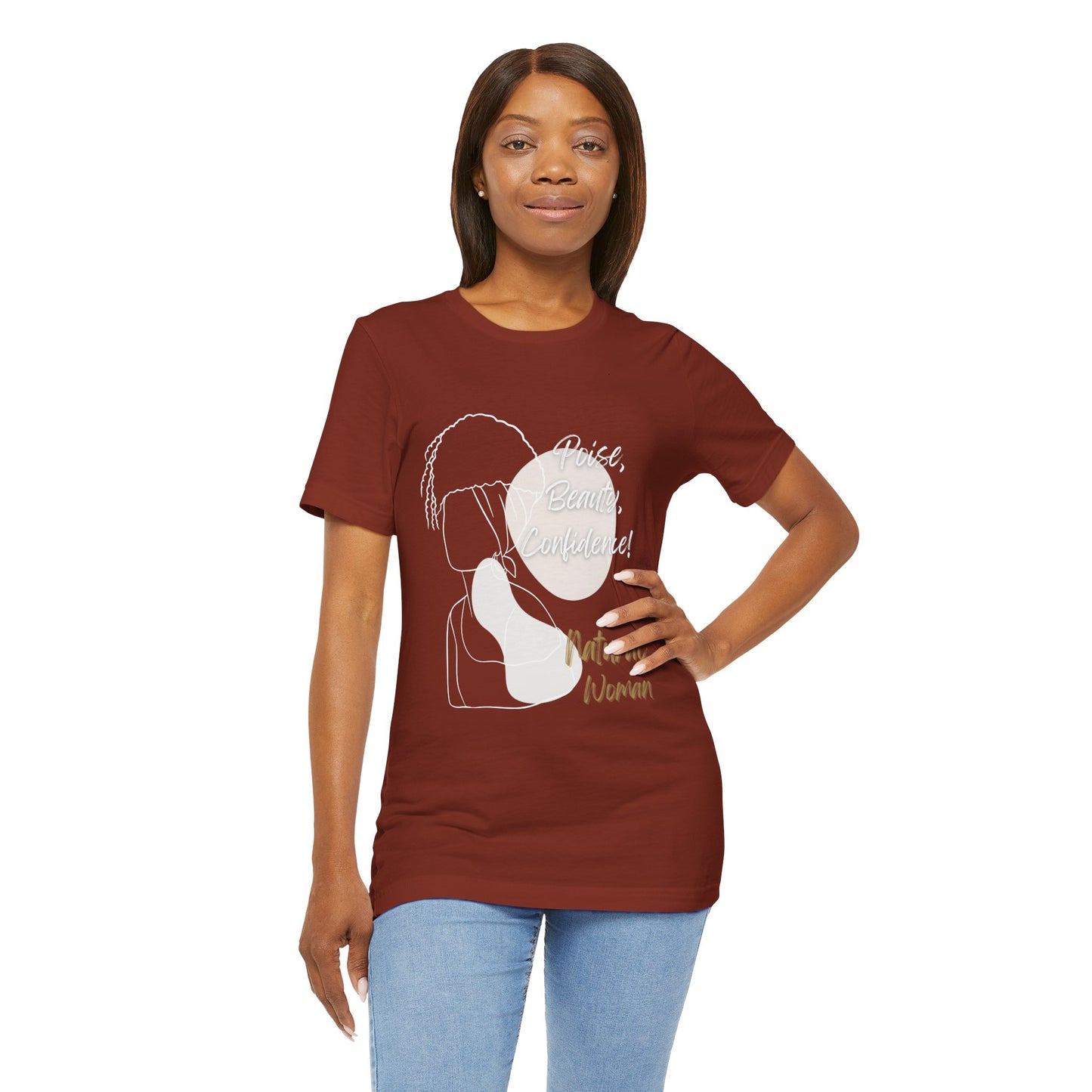 Natural Woman Puff (WL) Short Sleeve T-Shirt