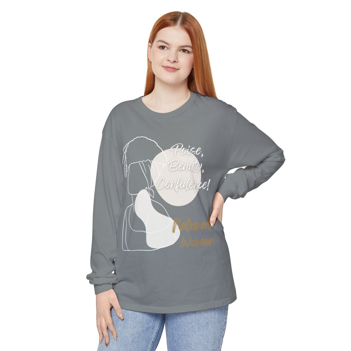 Natural Woman Puff (WL) Long Sleeve T-Shirt
