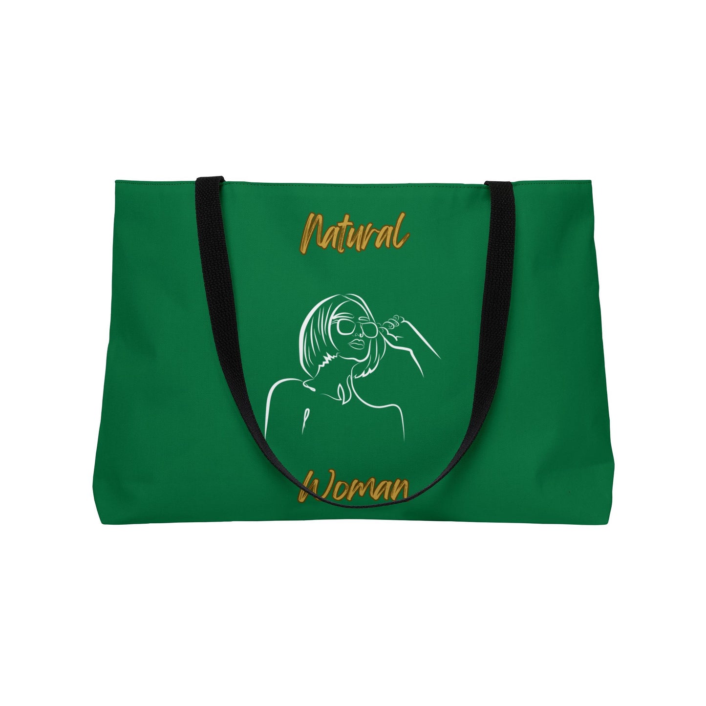 Natural Woman Bright Future (WL) Weekender Tote Bag DARK GREEN