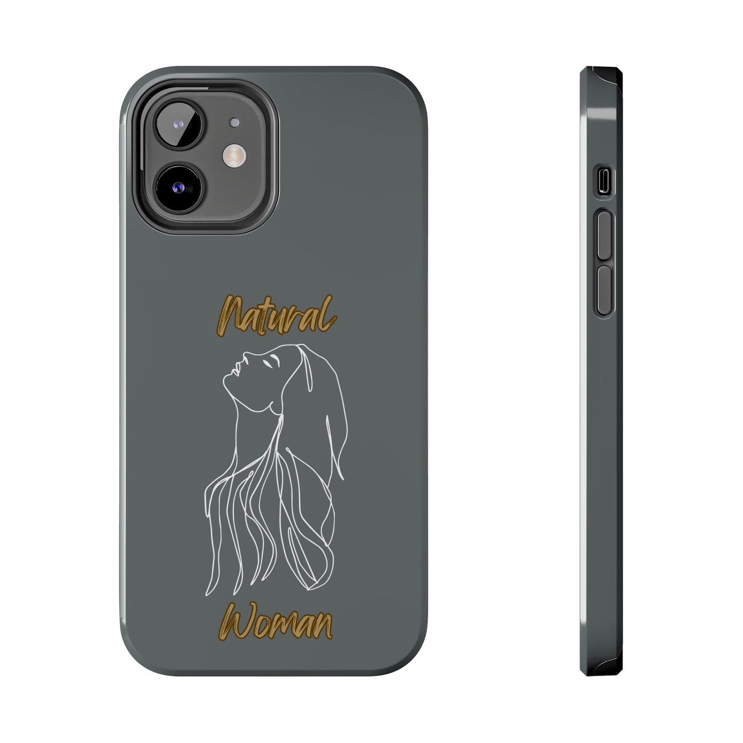 Natural Woman Appreciation (WL)Tough Phone Cases DARK GREY