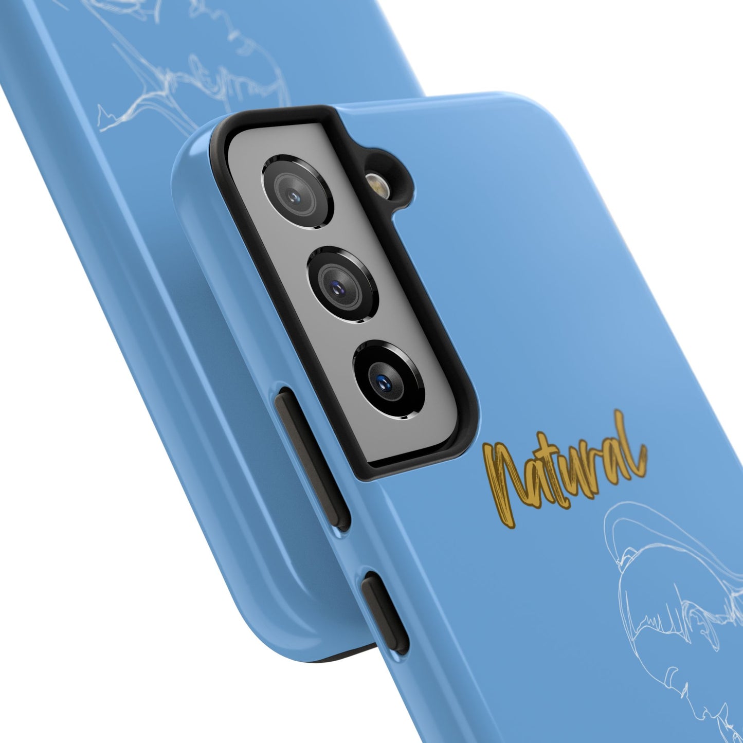 Natural Woman New Life (WL)Tough Phone Cases LIGHT BLUE