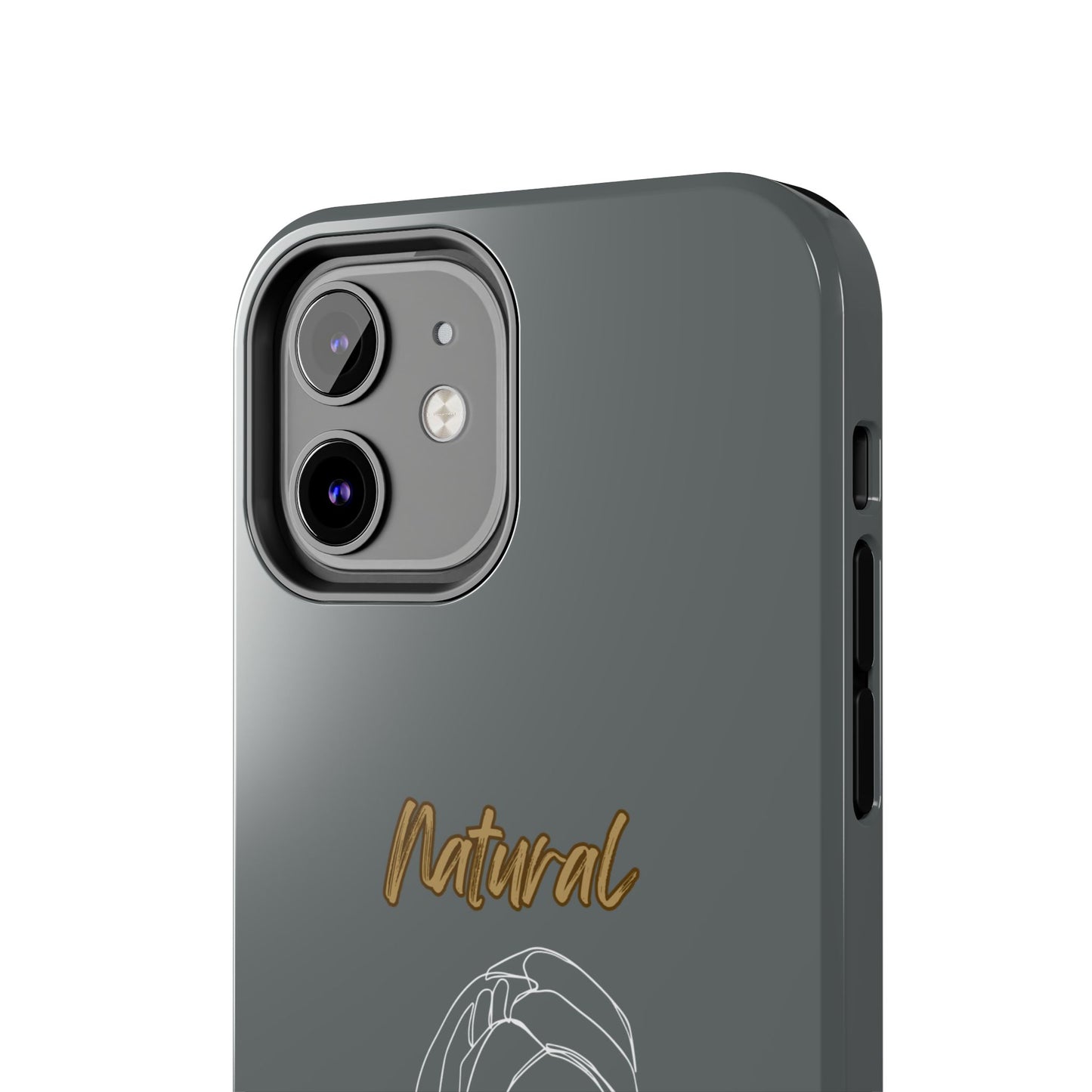 Natural Woman Towel Wrapped (WL)Tough Phone Cases DARK GREY