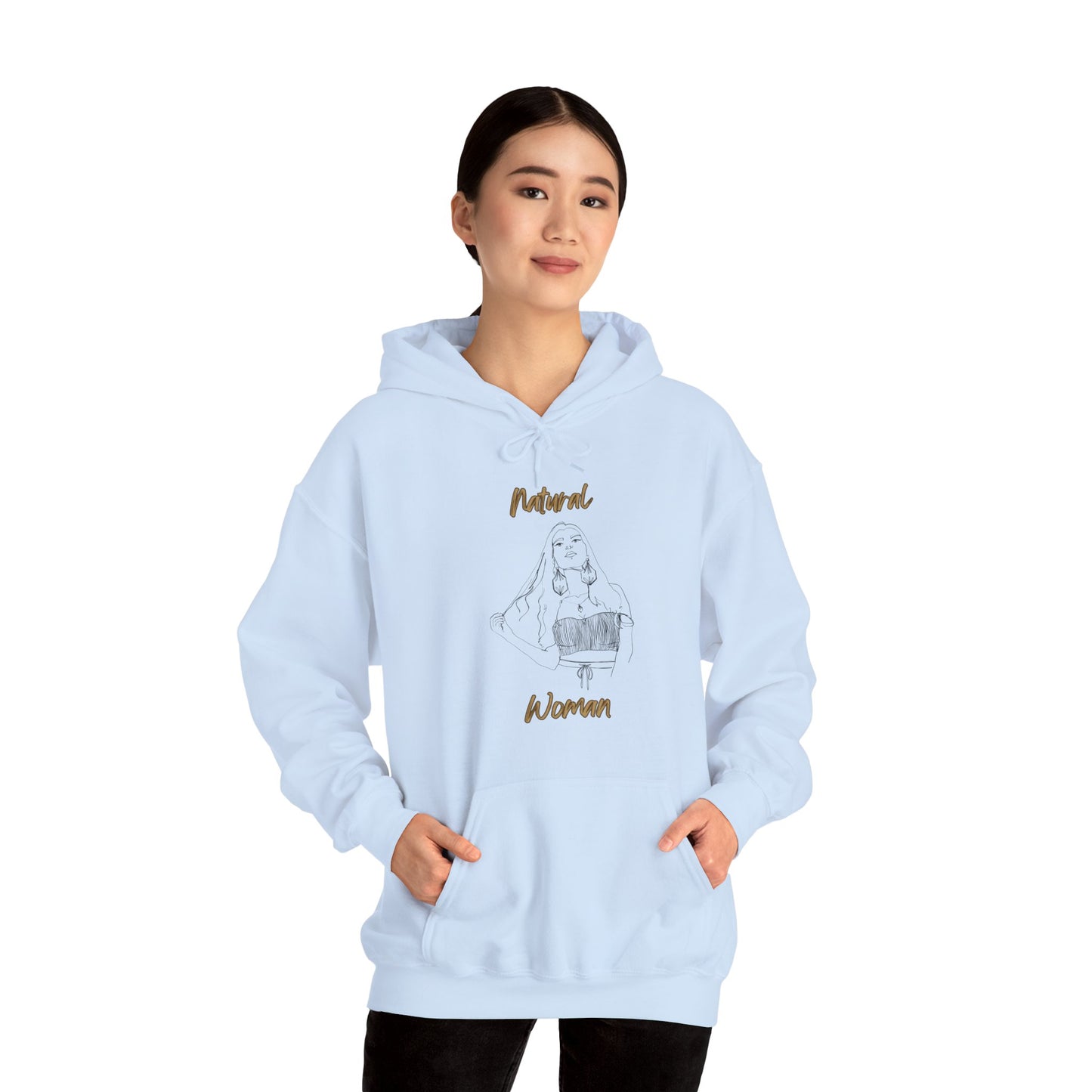 Natural Woman Thinking (BL) Hoodie