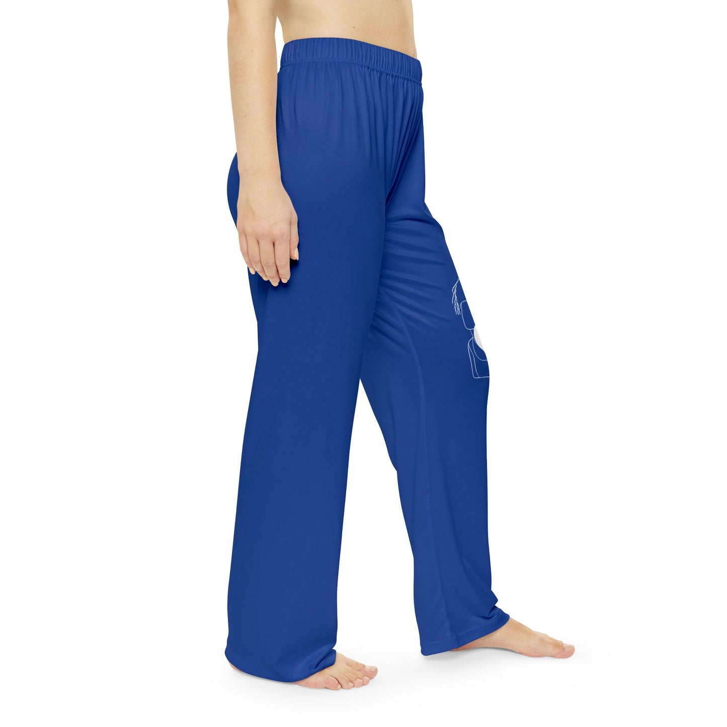 Natural Woman Puff (BL) Women's Pajama Pants DARK BLUE