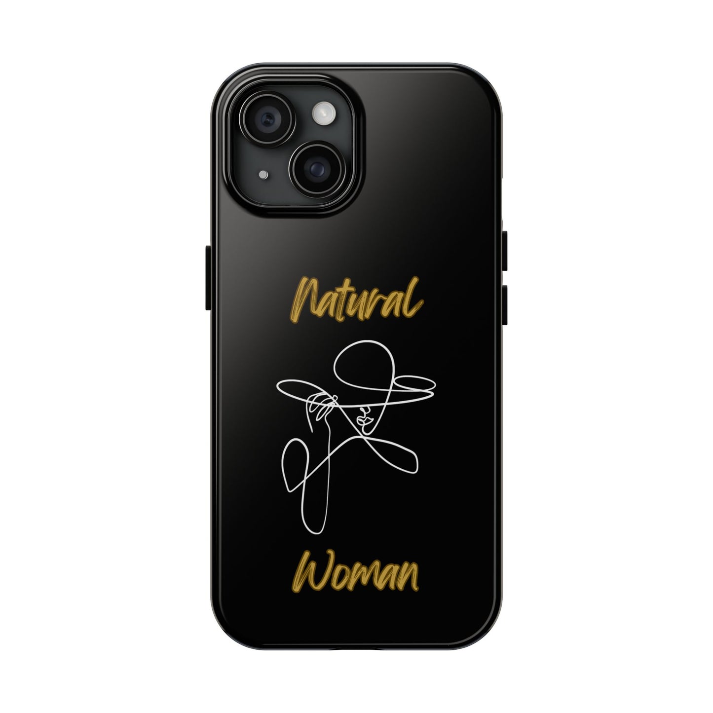 Natural Woman An Original (WL)Tough Phone Cases BLACK