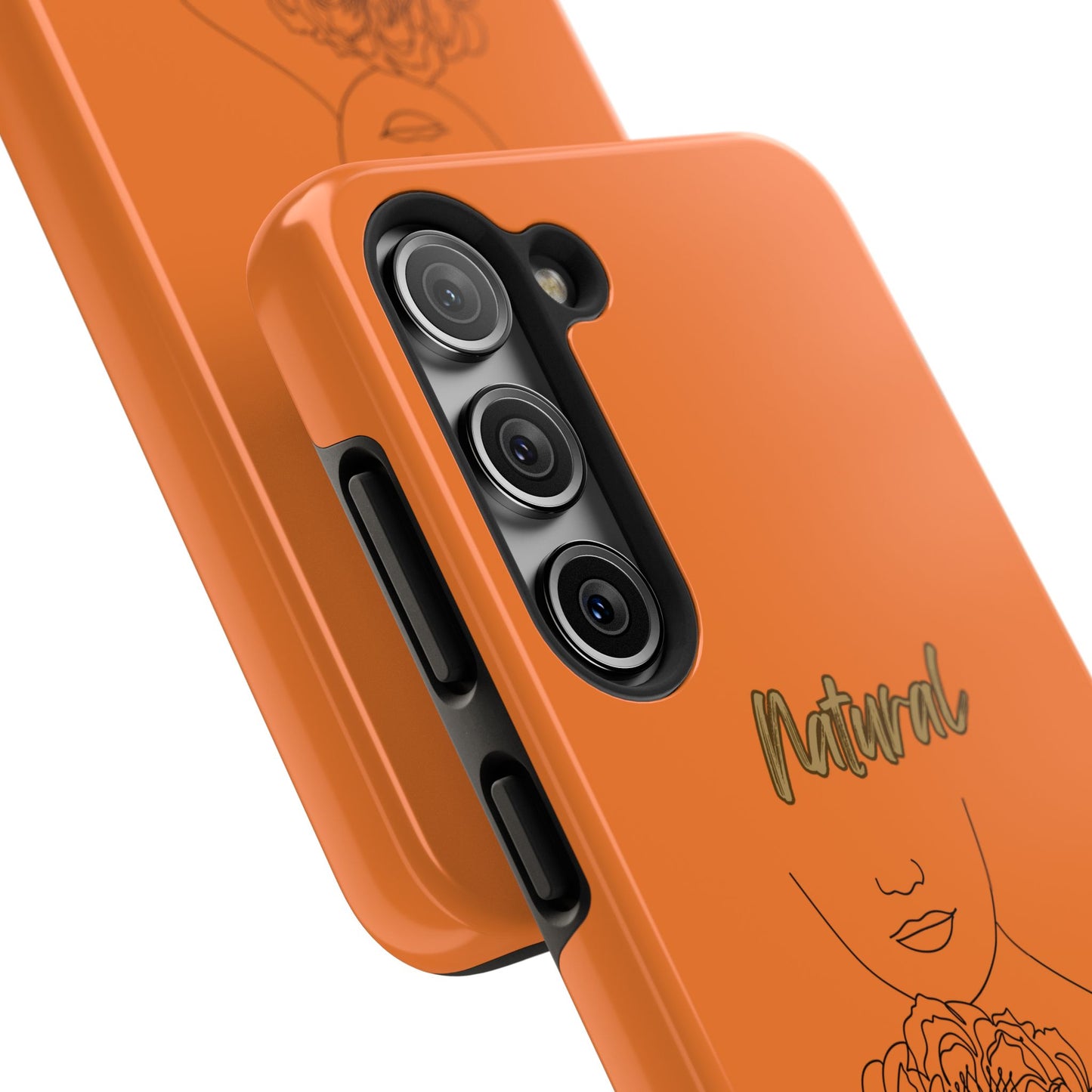 Natural Woman Kissed Flower (BL)Tough Phone Cases CRUSTA