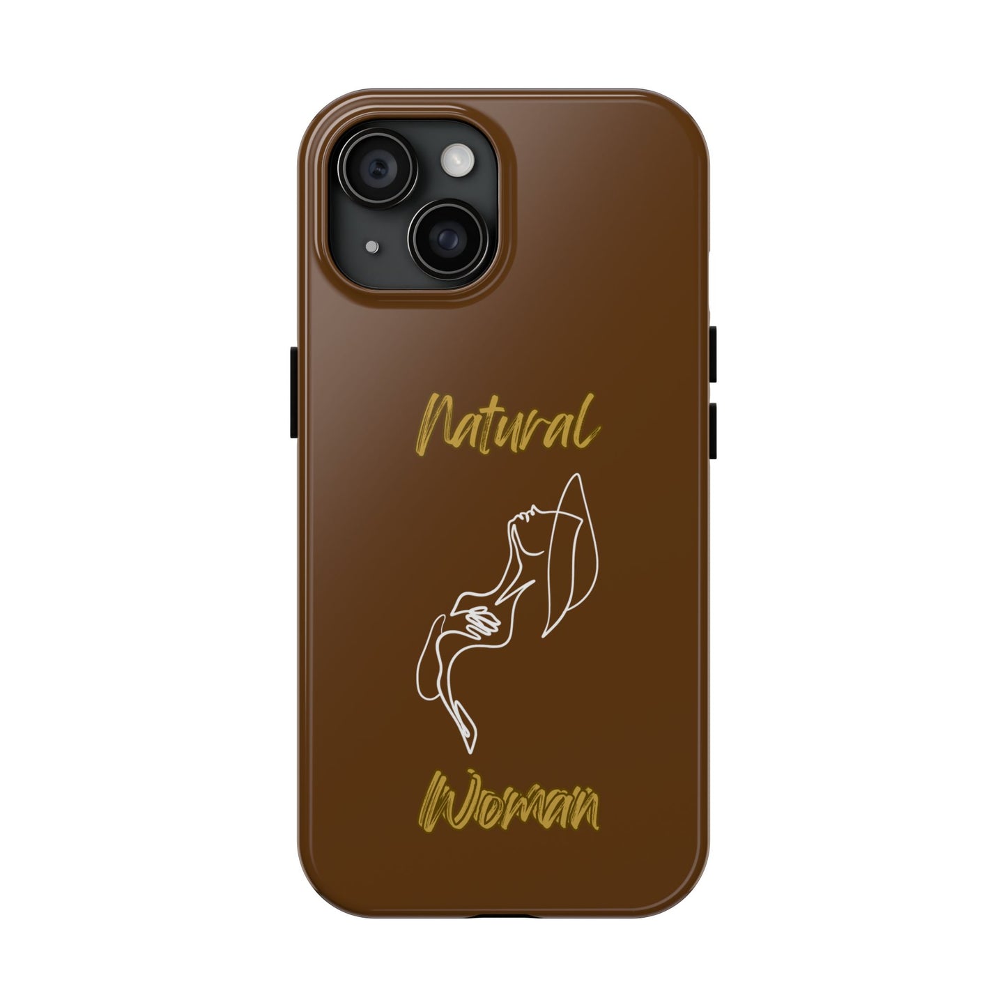 Natural Woman Free (WL)Tough Phone Cases BROWN