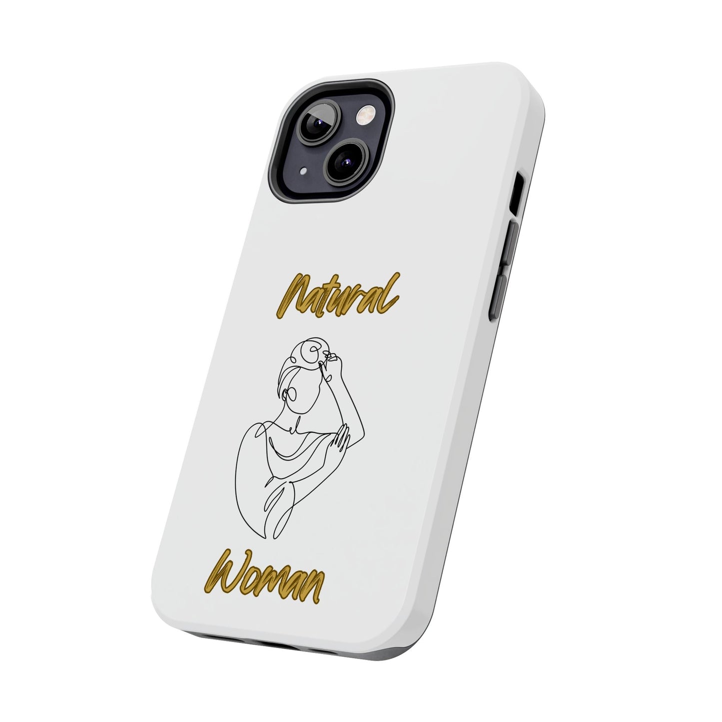 Natural Woman Style (BL)Tough Phone Cases WHITE