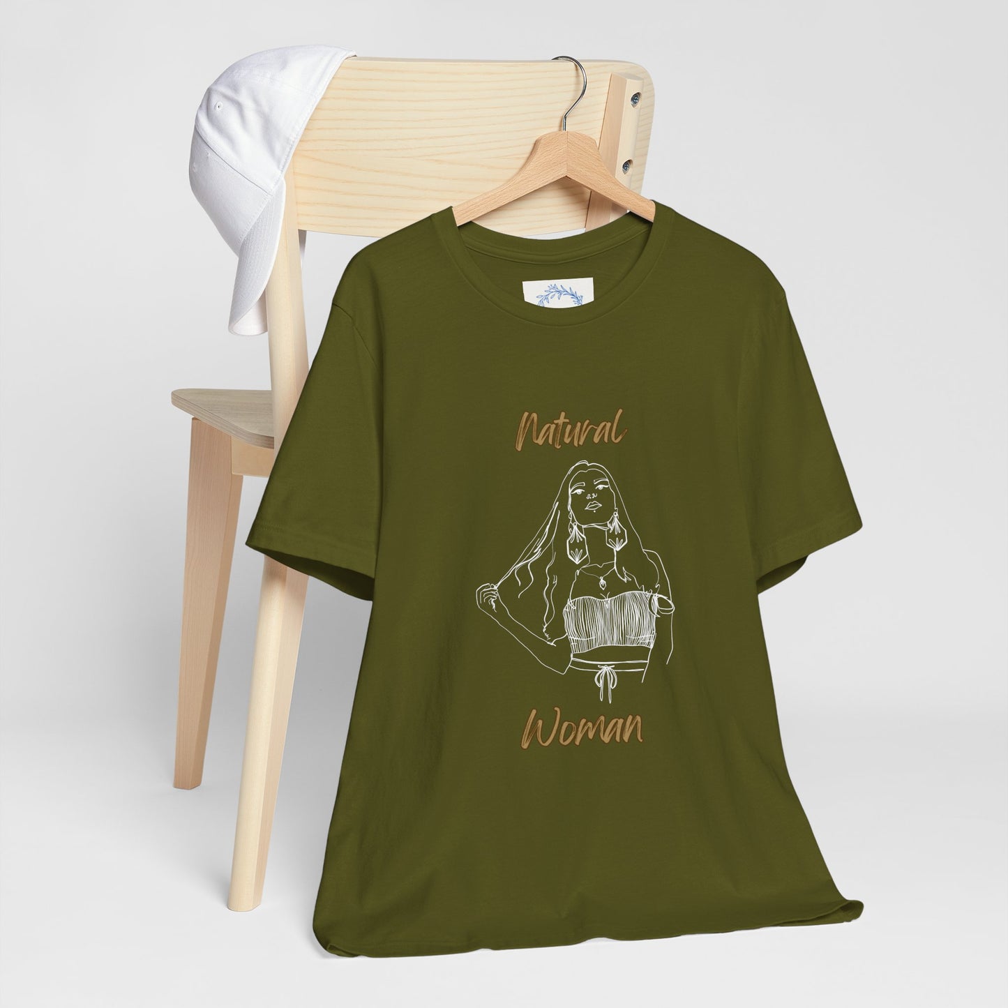 Natural Woman Thinking (WL) Short Sleeve T-Shirt