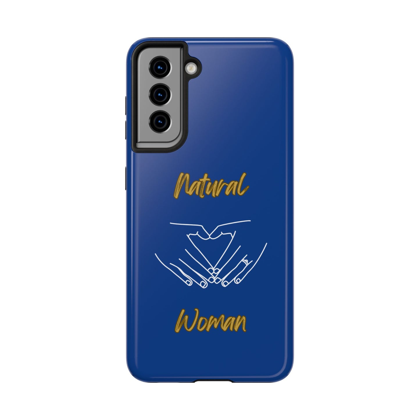 Natural Woman I Love You (WL)Tough Phone Cases DARK BLUE