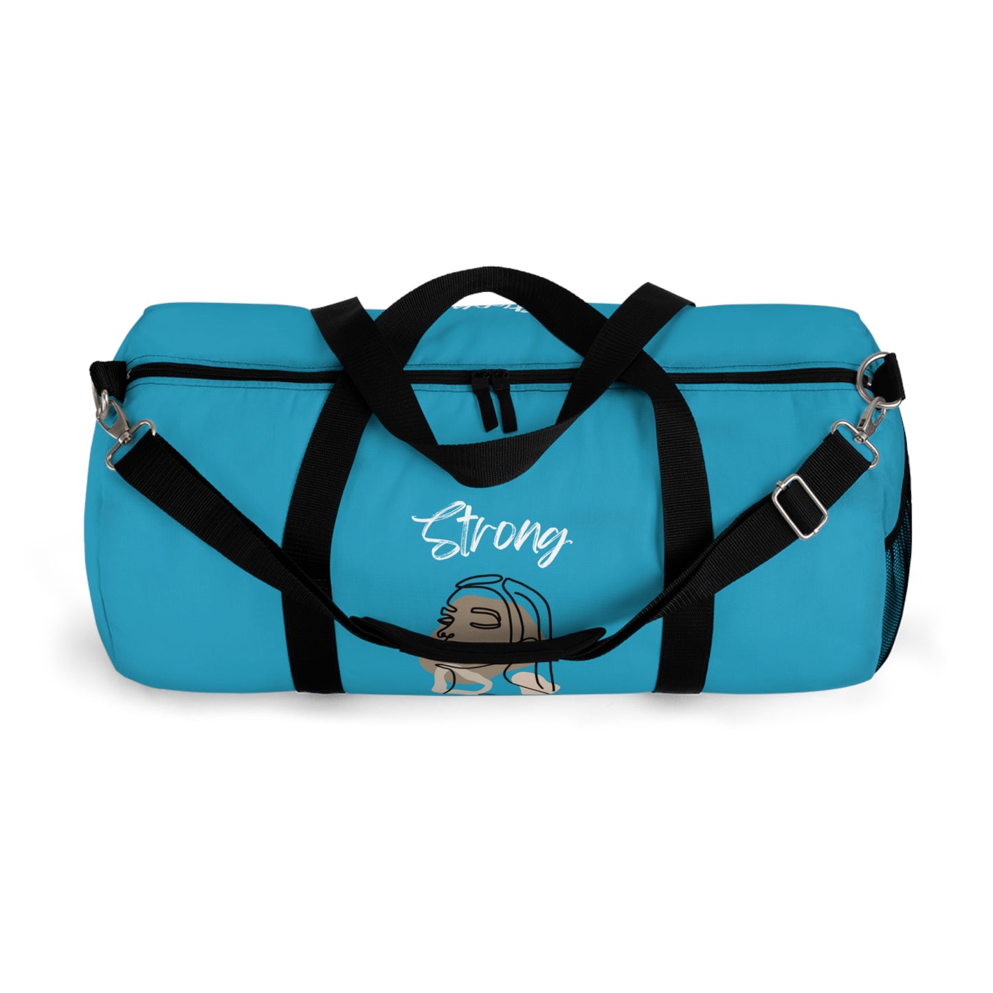 Strong Momma (WL) Duffel Bag TURQUOISE