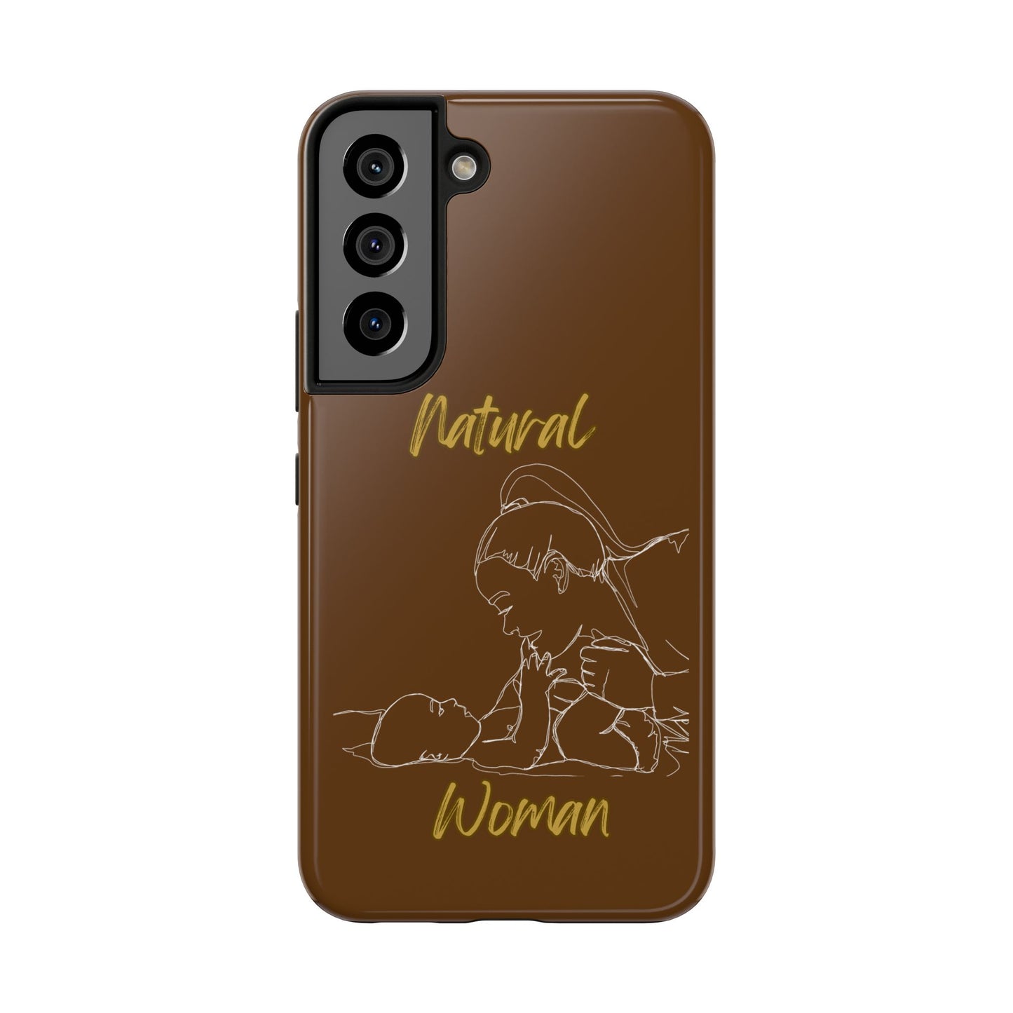 Natural Woman New Life (WL)Tough Phone Cases BROWN