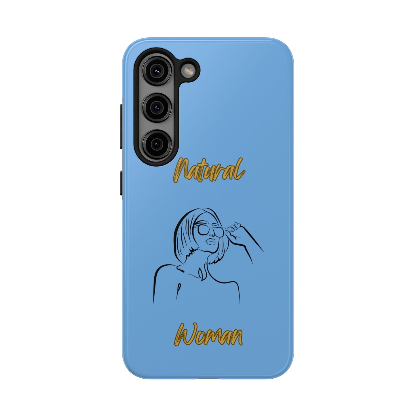 Natural Woman Bright Future (BL)Tough Phone Cases LIGHT BLUE