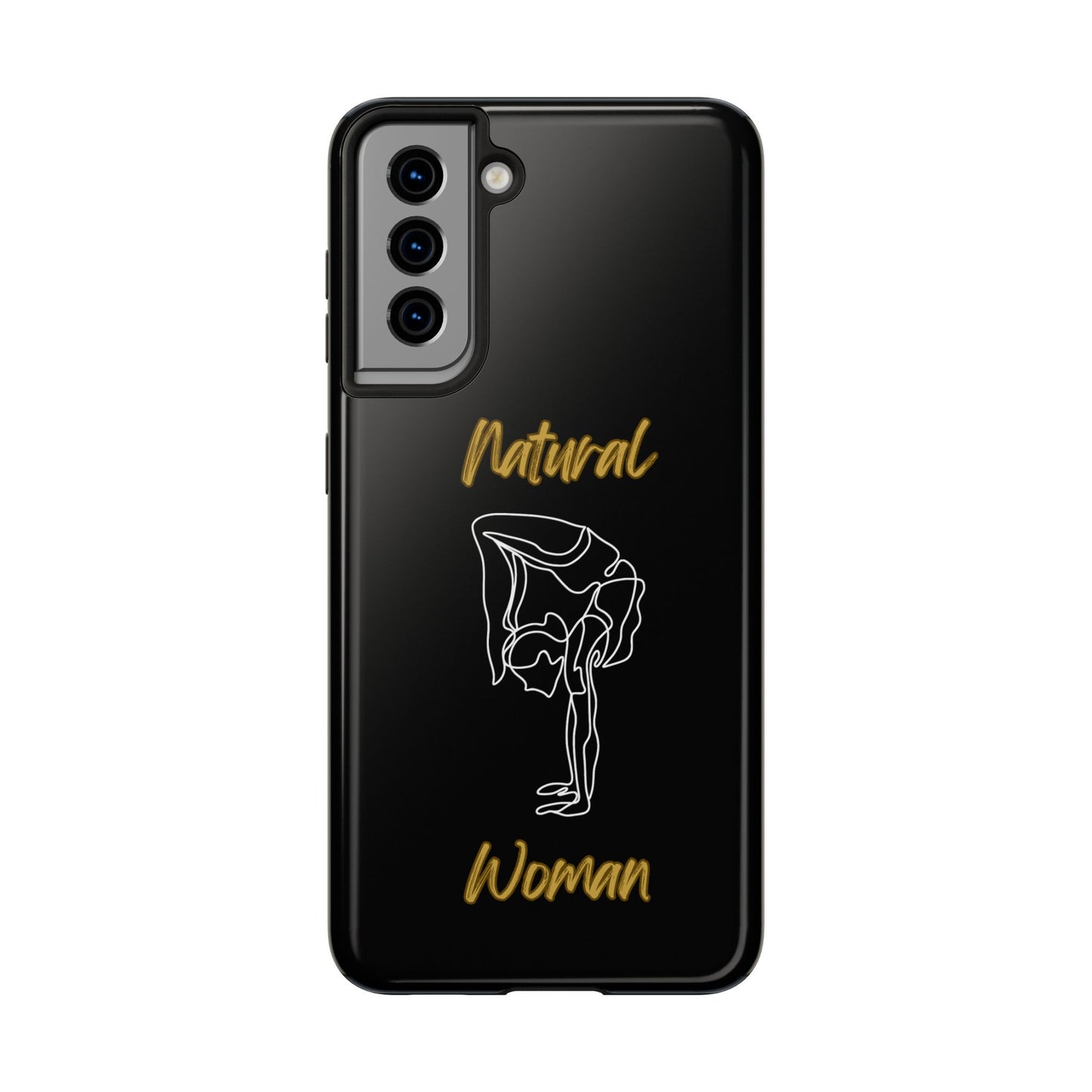 Natural Woman Flexible (WL)Tough Phone Cases BLACK