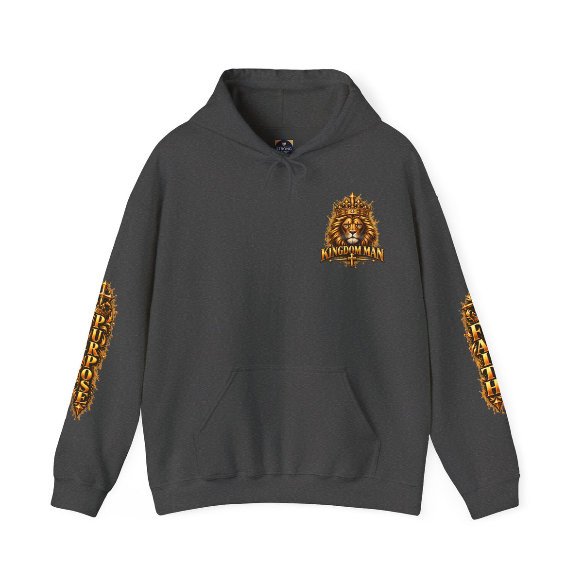 KINGDOM MAN™ Crowned Lion Hoodie