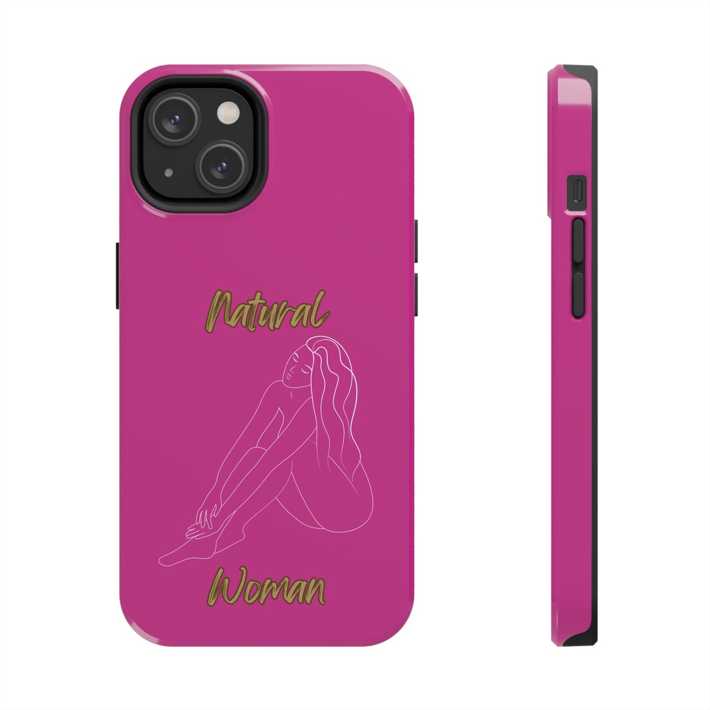Natural Woman Beauty (WL) Tough Phone Cases PINK