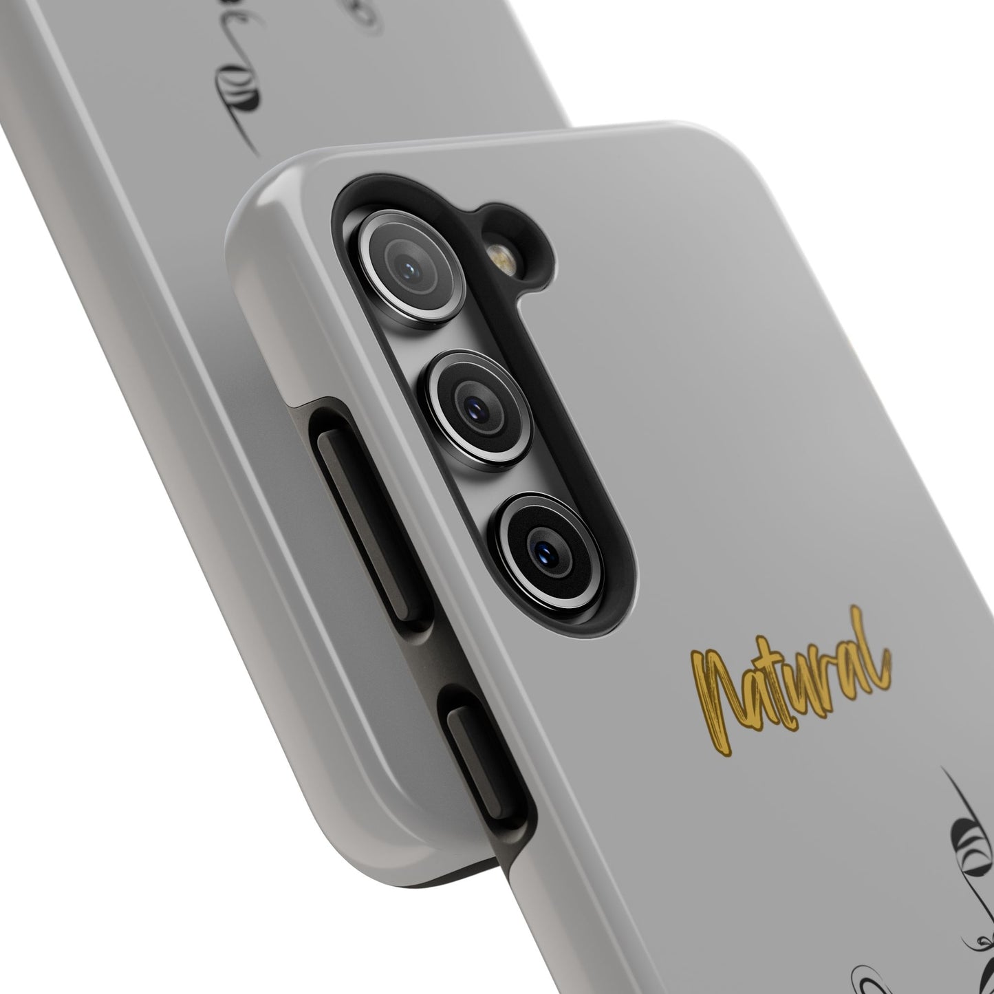 Natural Woman Music In My Soul (BL)Tough Phone Cases LIGHT GREY
