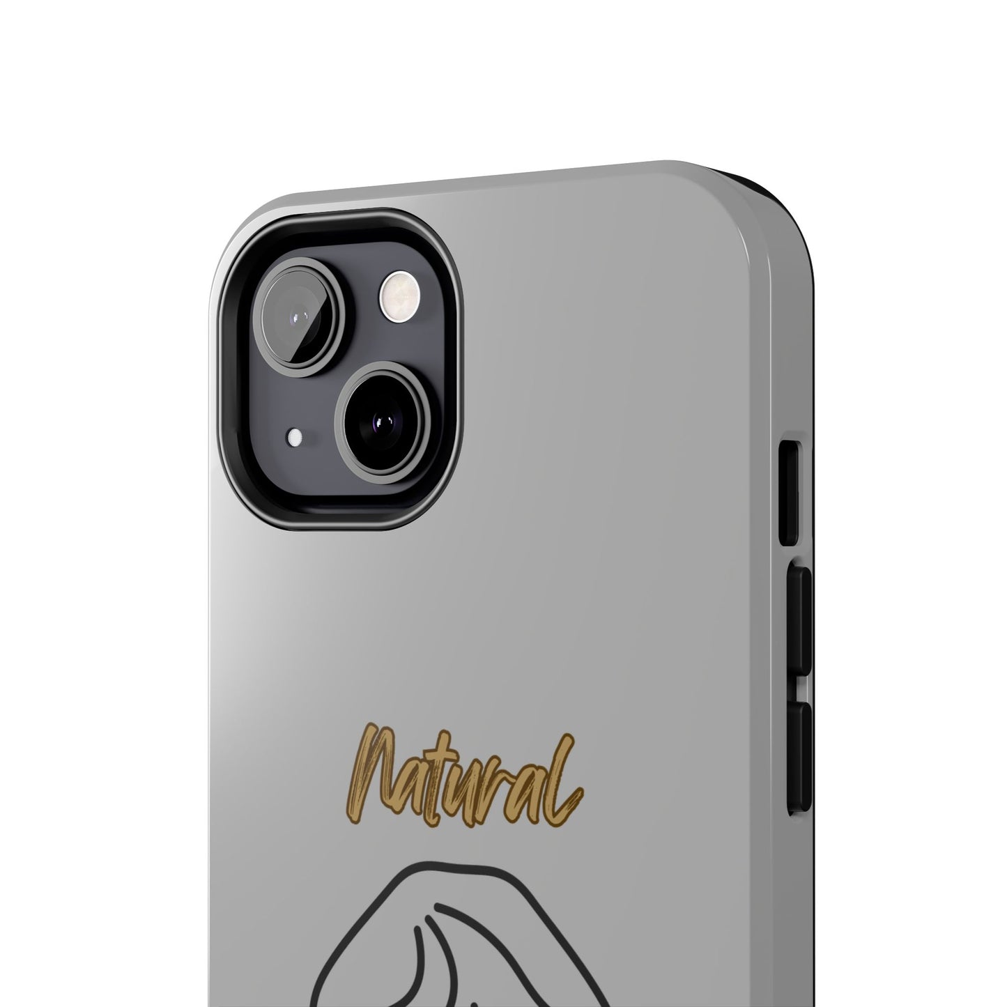Natural Woman Modest (BL)Tough Phone Cases LIGHT GREY