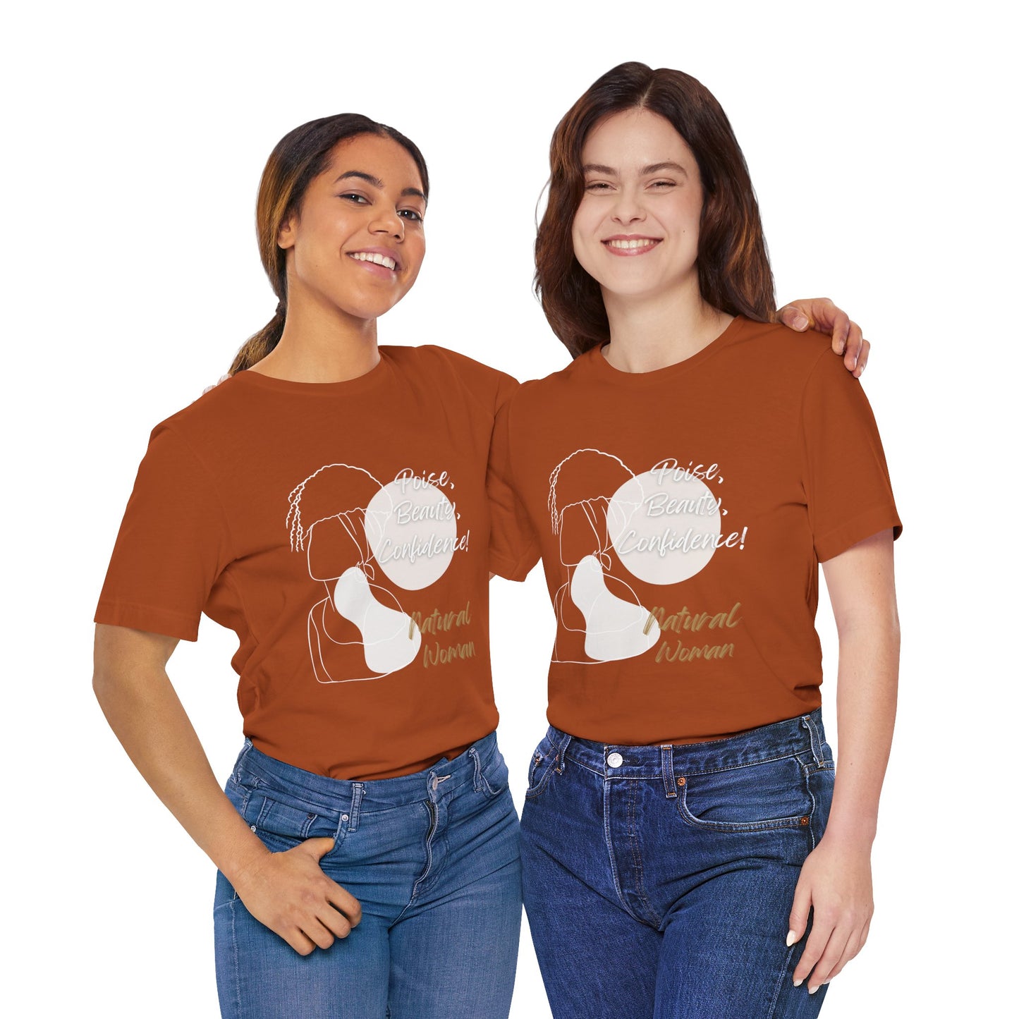 Natural Woman Puff (WL) Short Sleeve T-Shirt