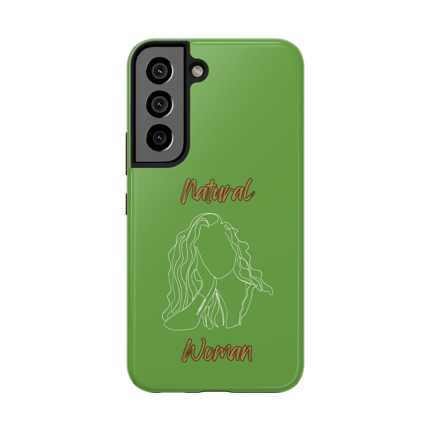 Natural Woman Relaxed (WL) Tough Phone Cases GREEN