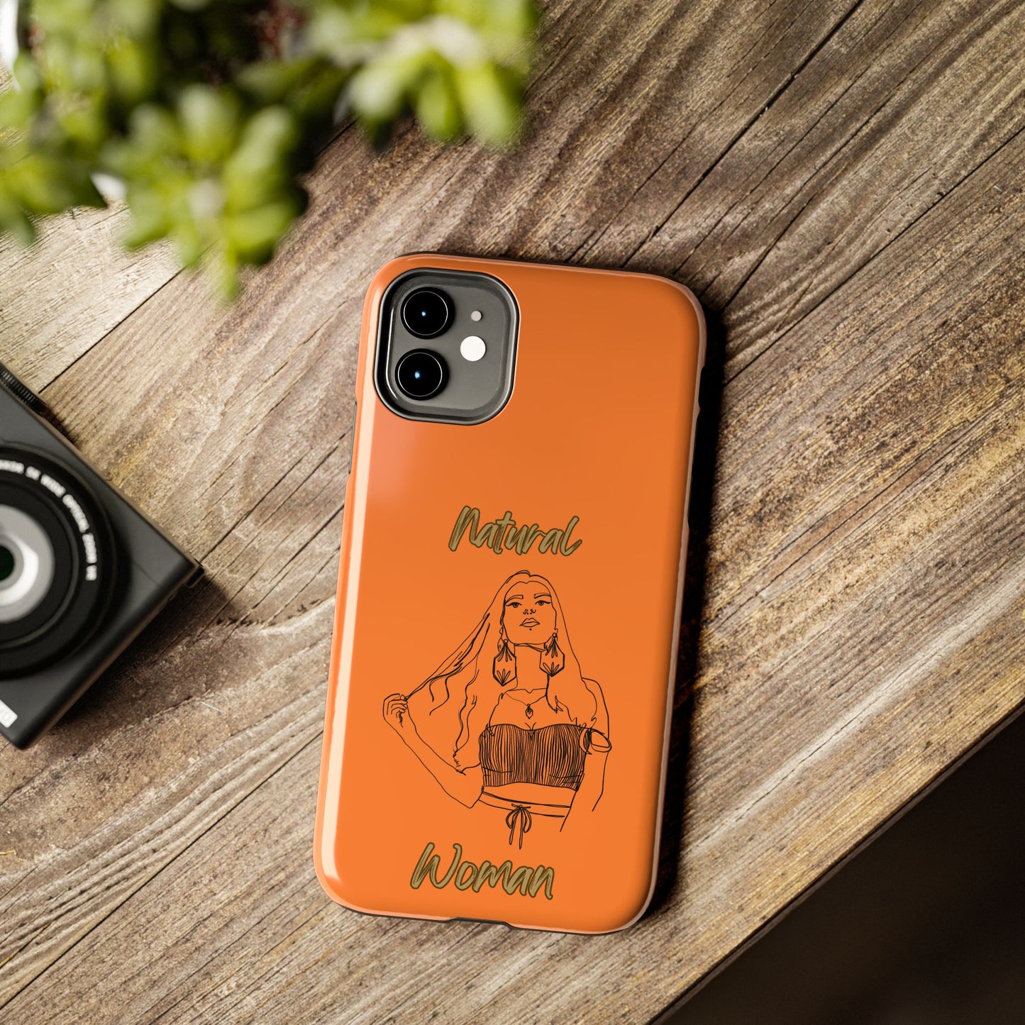 Natural Woman Thinking (BL)Tough Phone Cases CRUSTA