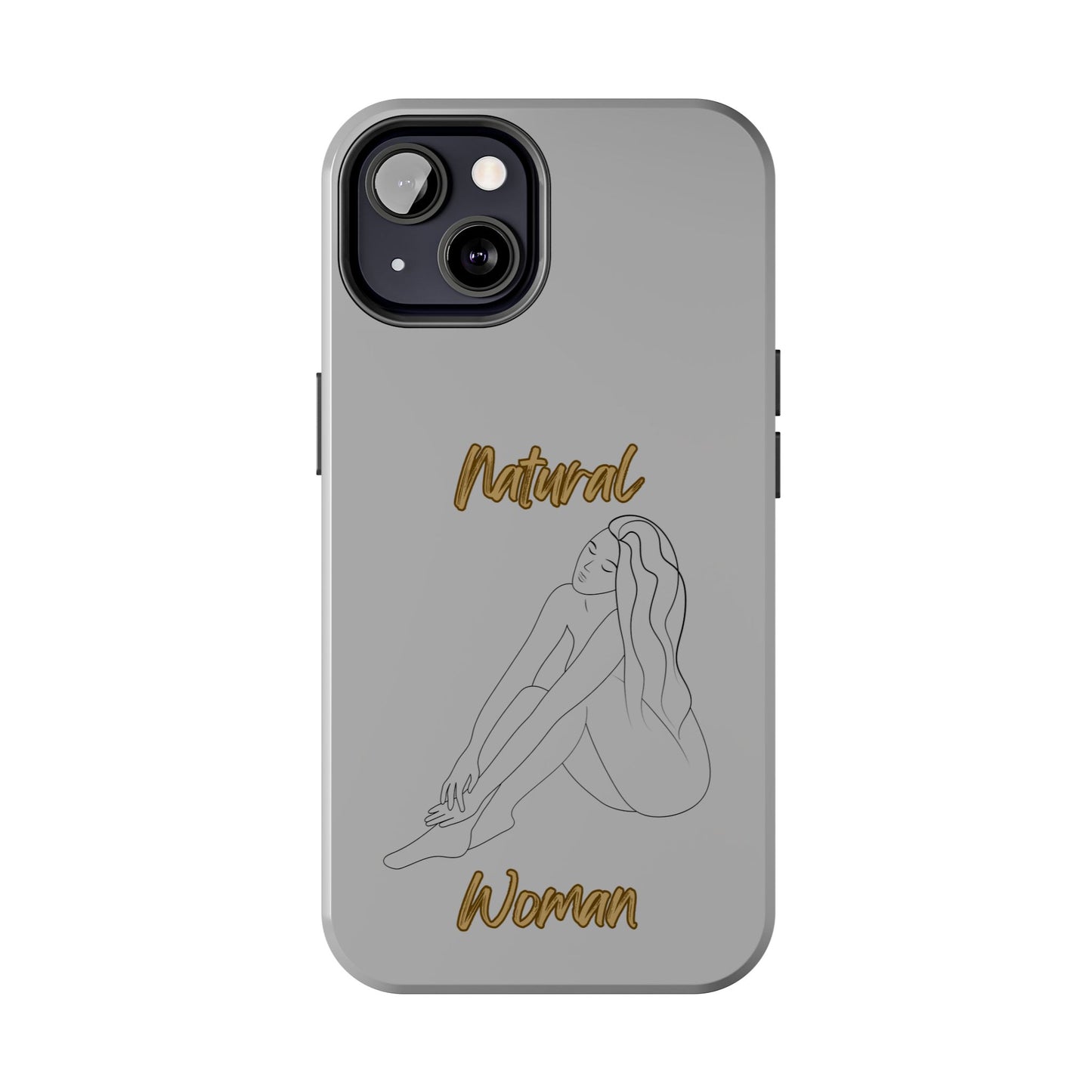 Natural Woman Beauty (BL) Tough Phone Cases LIGHT GREY