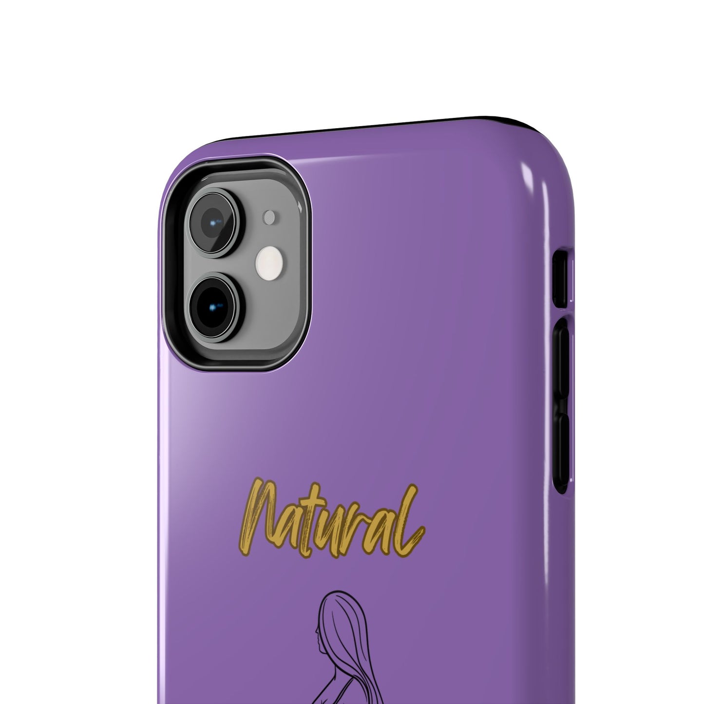 Natural Woman Expecting (BL)Tough Phone Cases LIGHT PURPLE