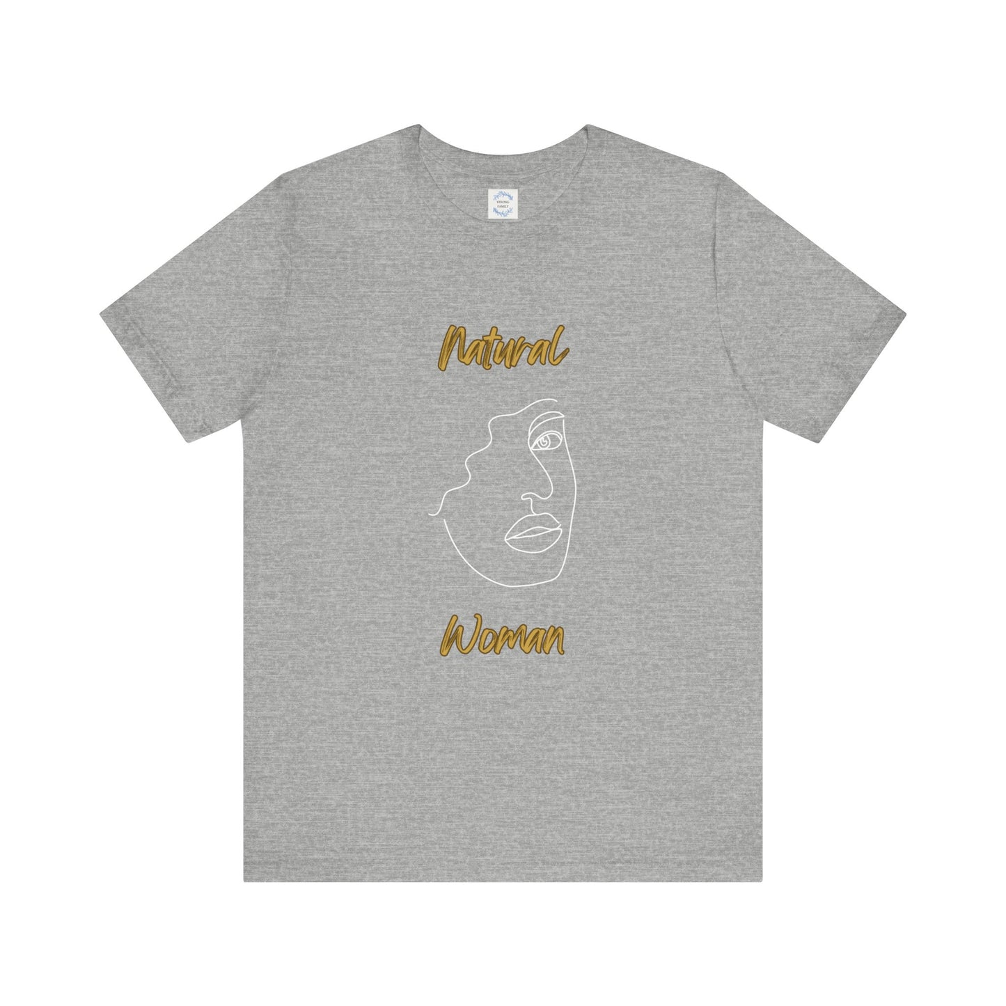 Natural Woman Peekaboo (WL) Short Sleeve T-Shirt