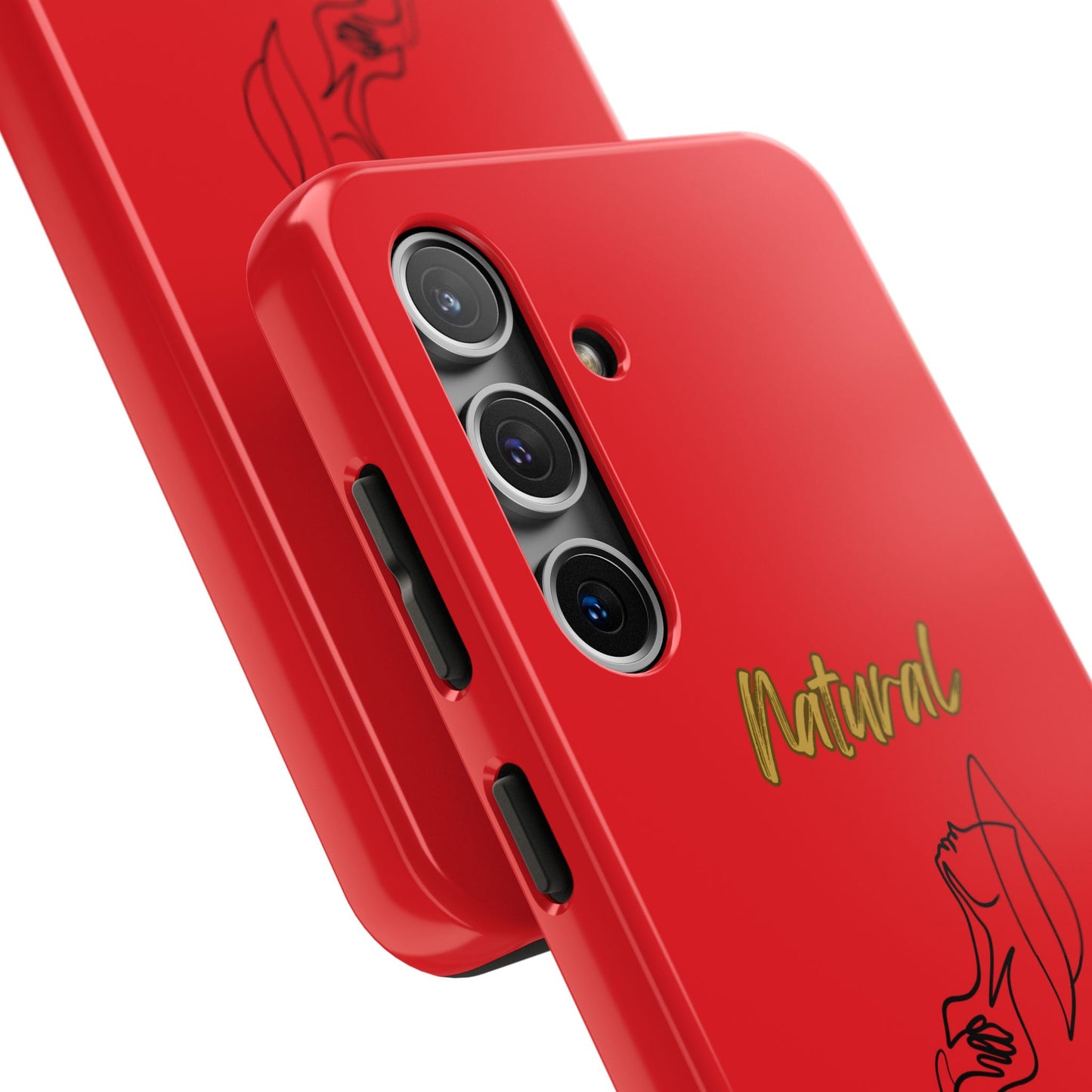 Natural Woman Free (BL)Tough Phone Cases RED