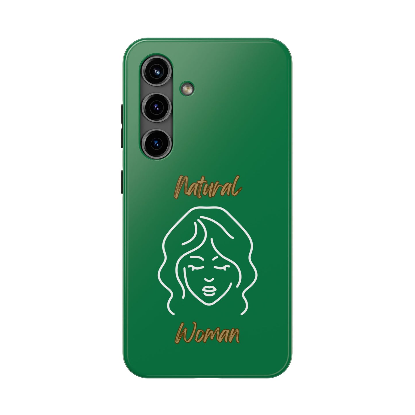 Natural Woman Modest (WL)Tough Phone Cases DARK GREEN