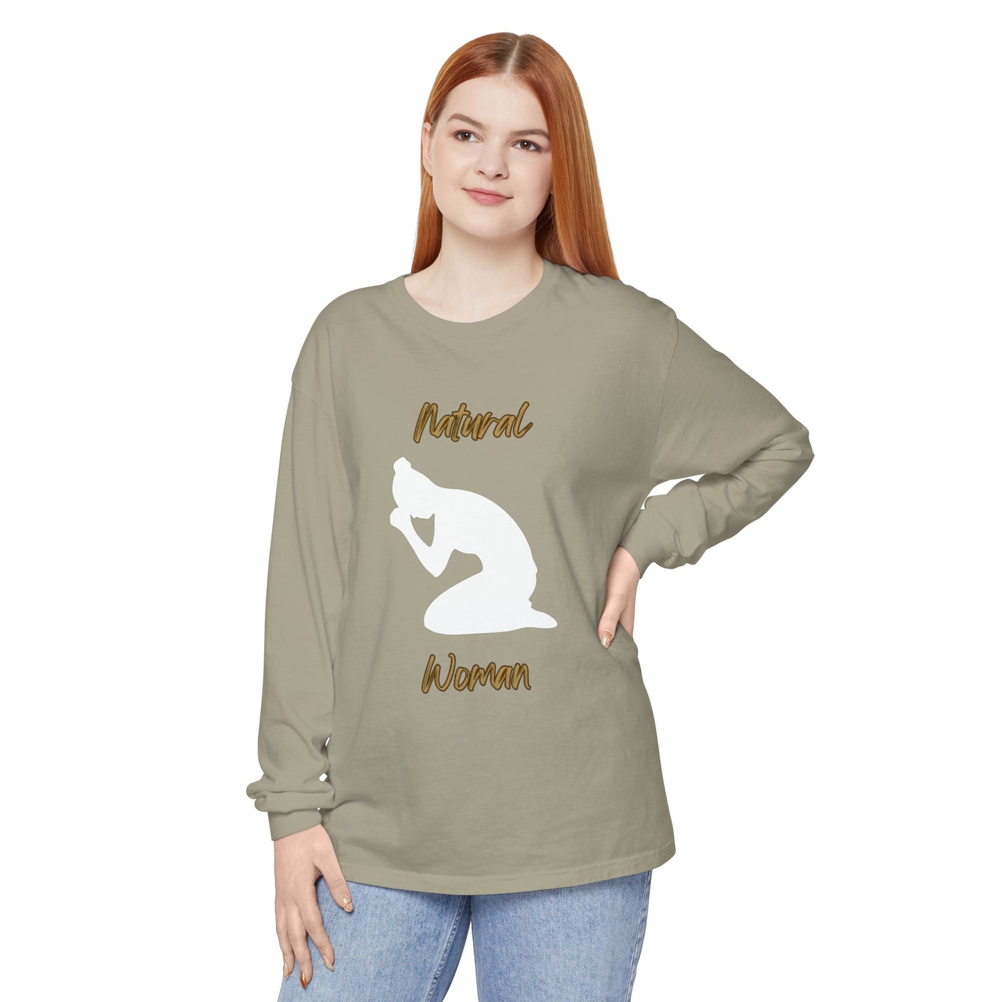 Natural Woman Pray (WL) Long Sleeve T-Shirt