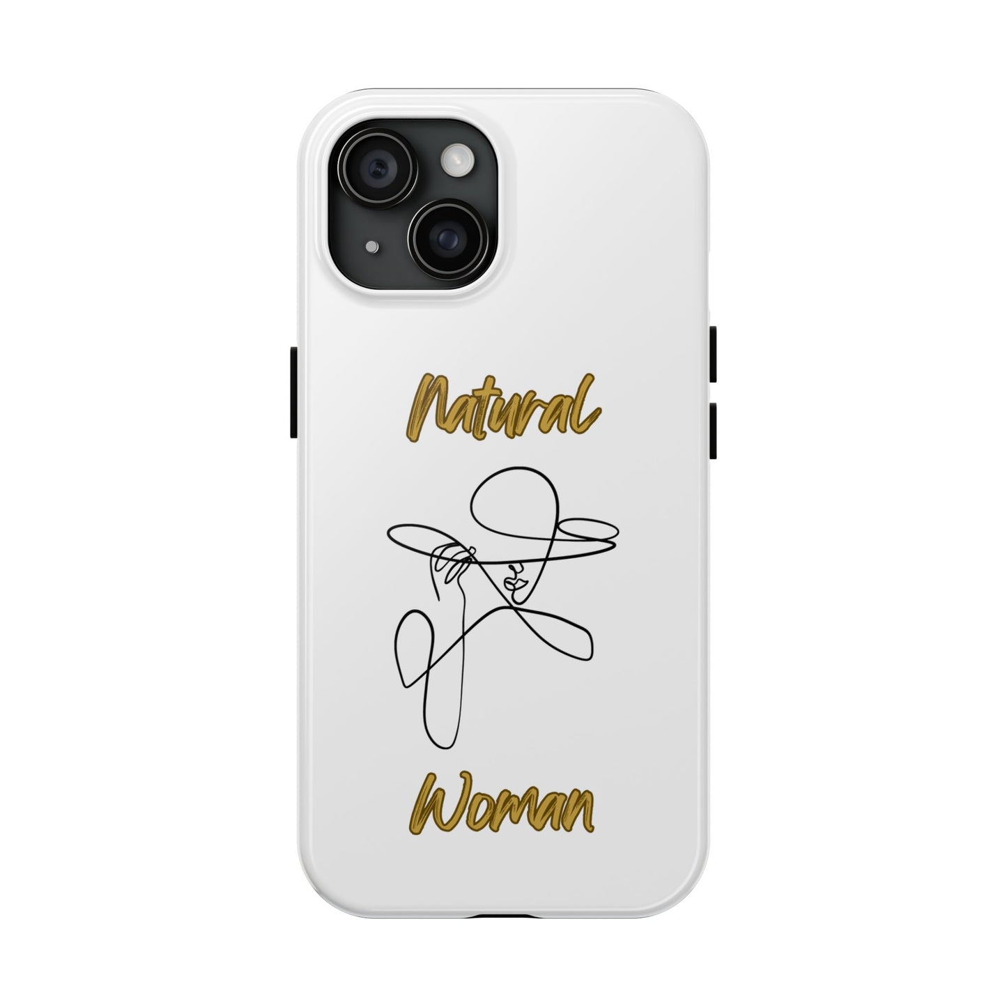 Natural Woman An Original (BL)Tough Phone Cases WHITE