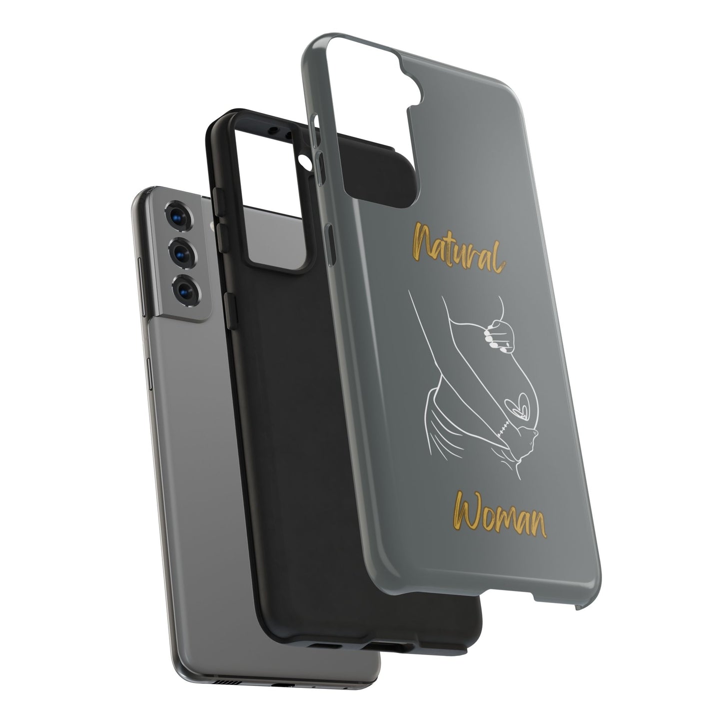 Natural Woman Loved In & Out (WL)Tough Phone Cases DARK GREY