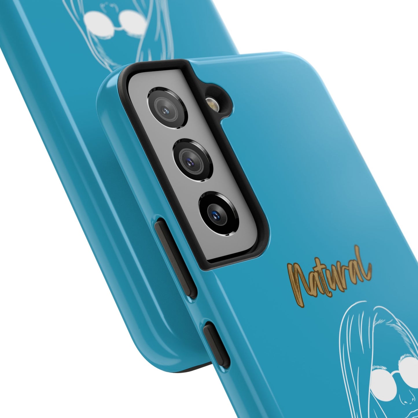 Natural Woman Shades (WL)Tough Phone Cases TURQUOISE