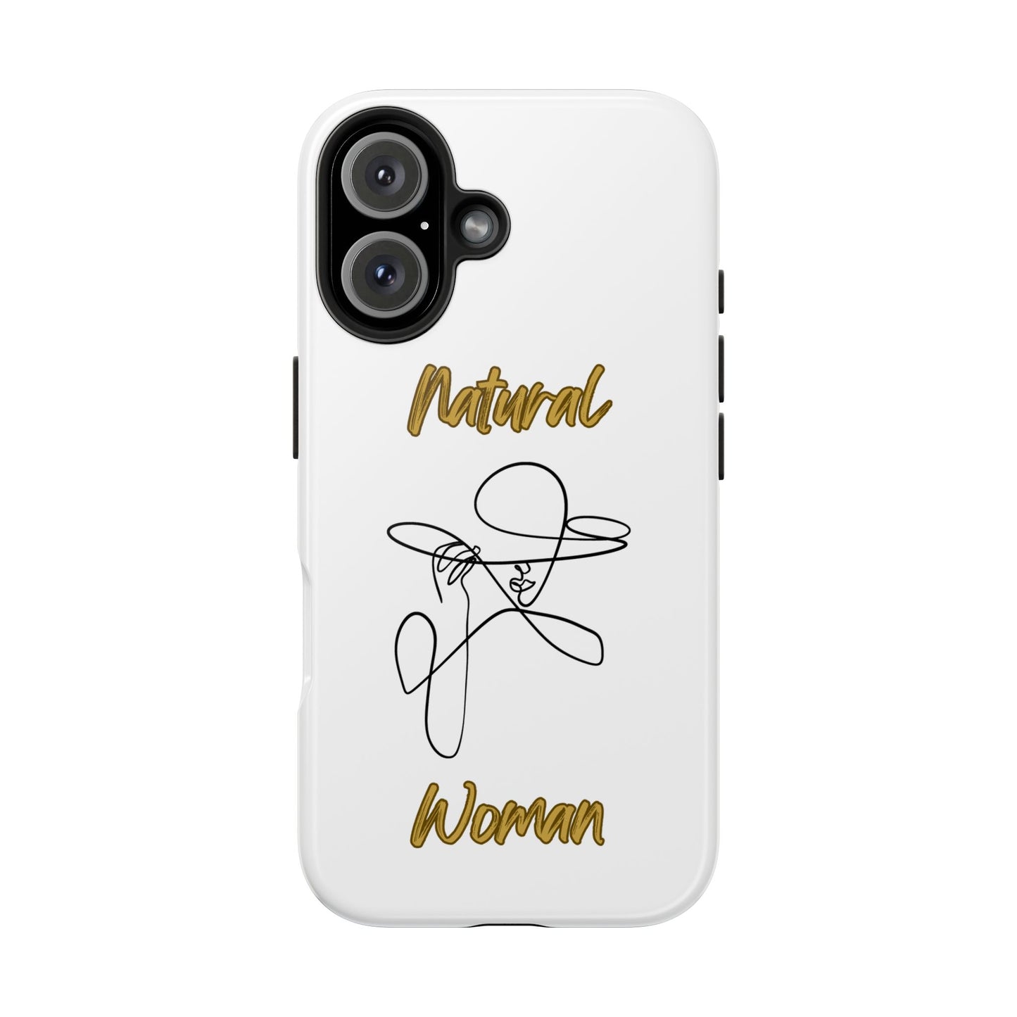 Natural Woman An Original (BL)Tough Phone Cases WHITE
