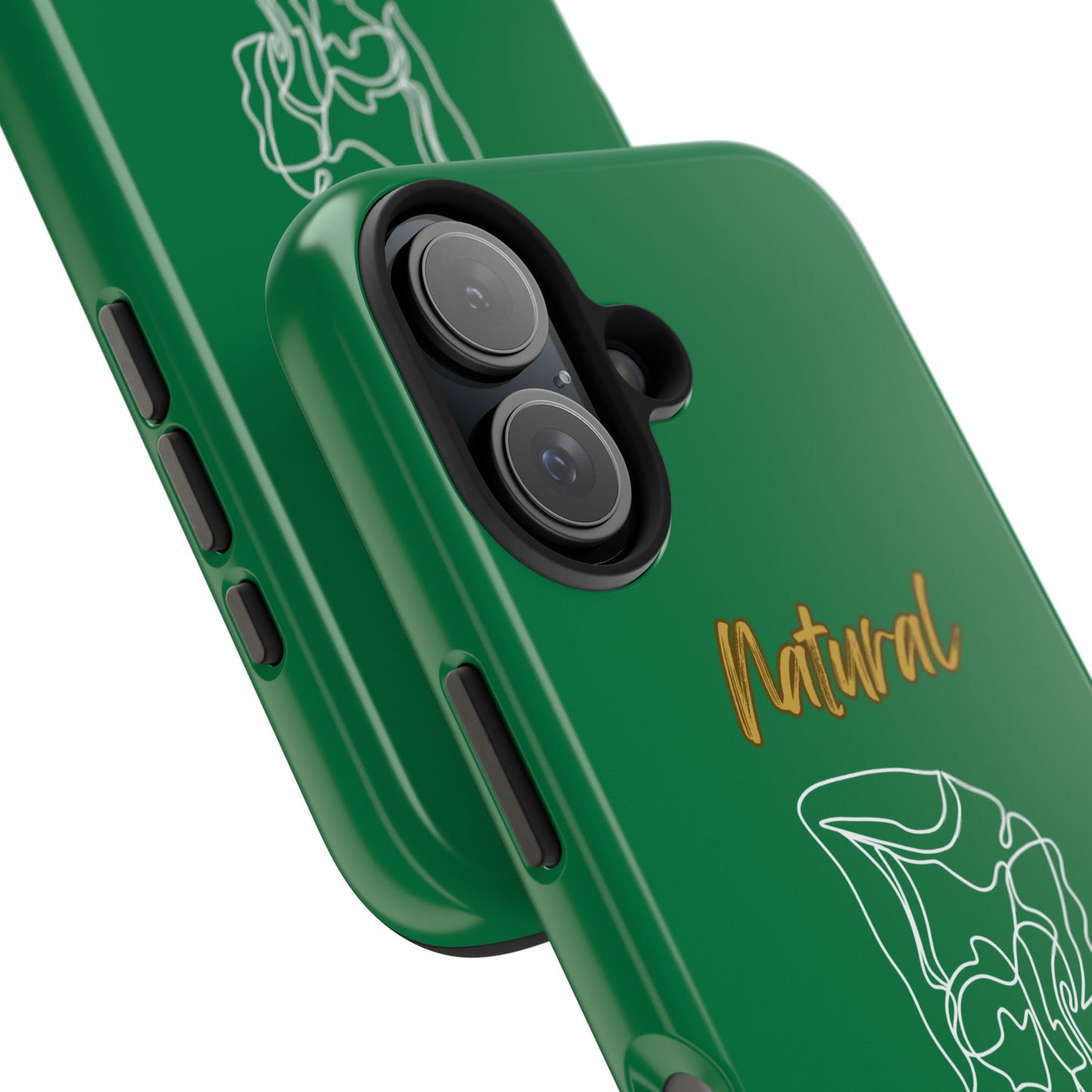 Natural Woman Flexible (WL)Tough Phone Cases DARK GREEN