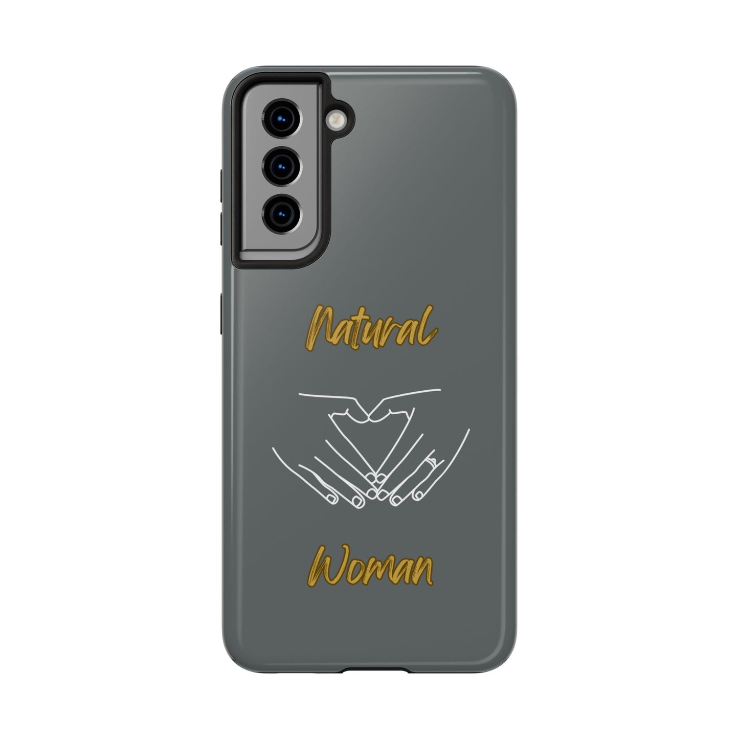 Natural Woman I Love You (WL)Tough Phone Cases DARK GREY