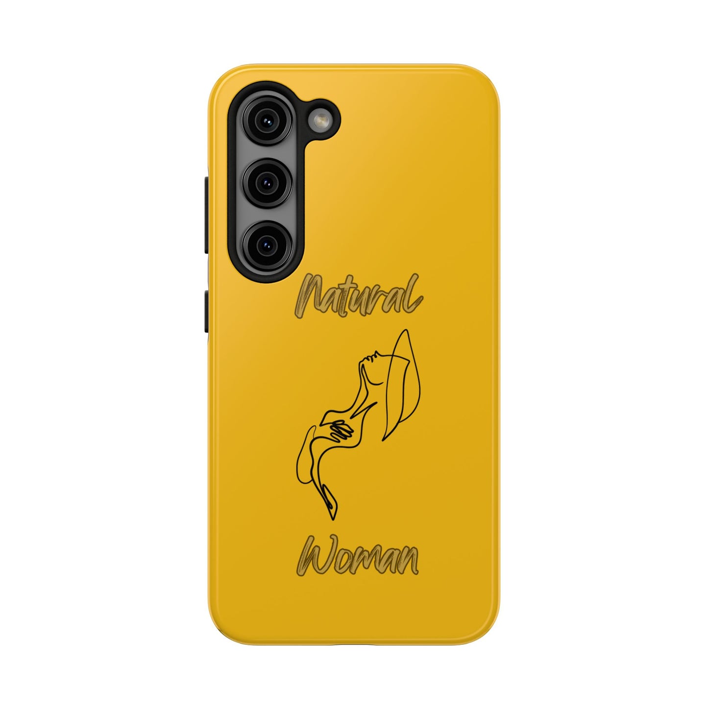 Natural Woman Free (BL)Tough Phone Cases YELLOW