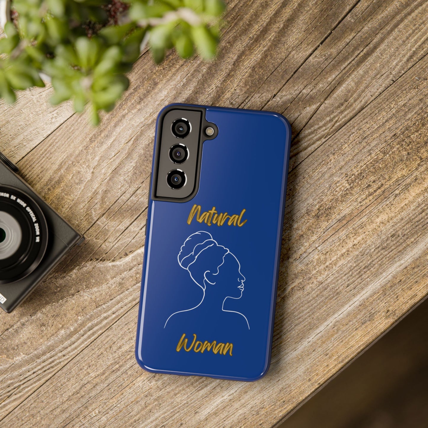 Natural Woman Mixed (WL)Tough Phone Cases DARK BLUE