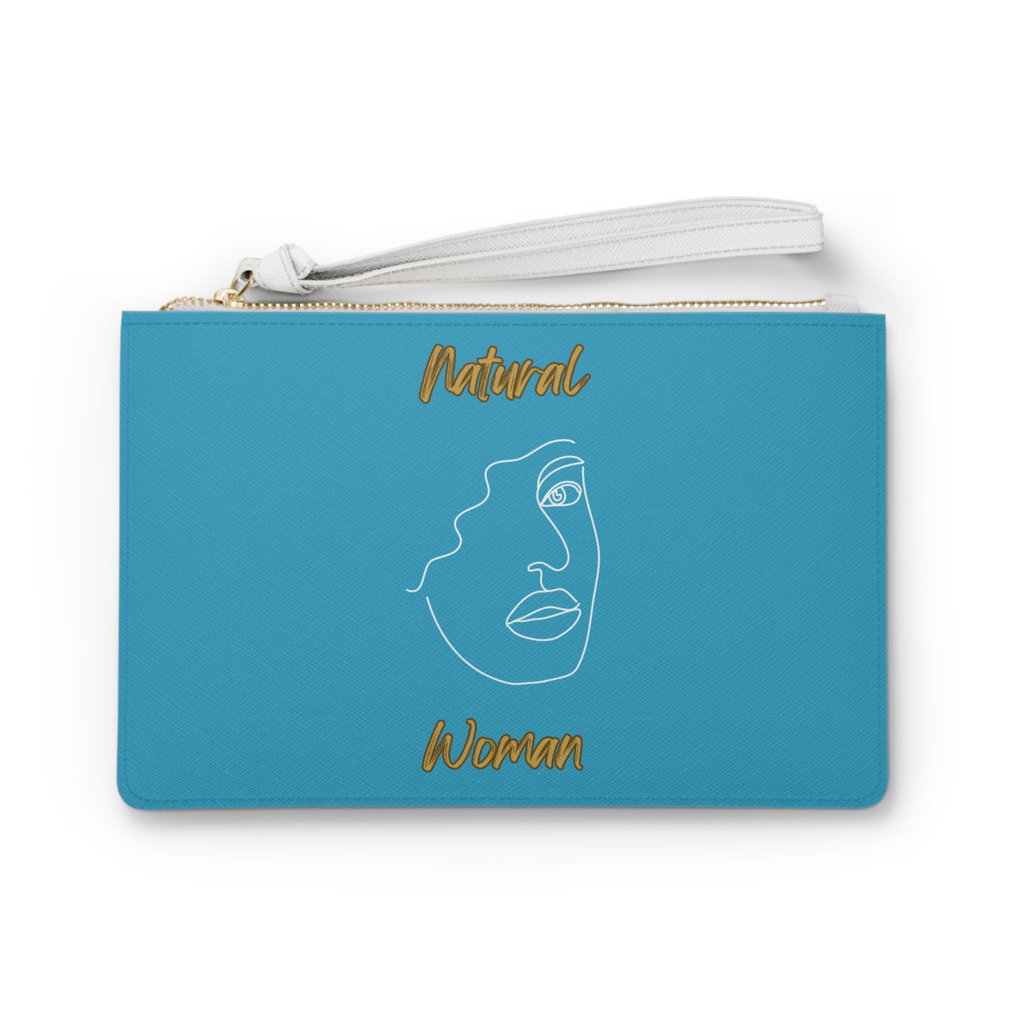 Natural Woman Peekaboo (WL) Clutch Bag TURQUOISE